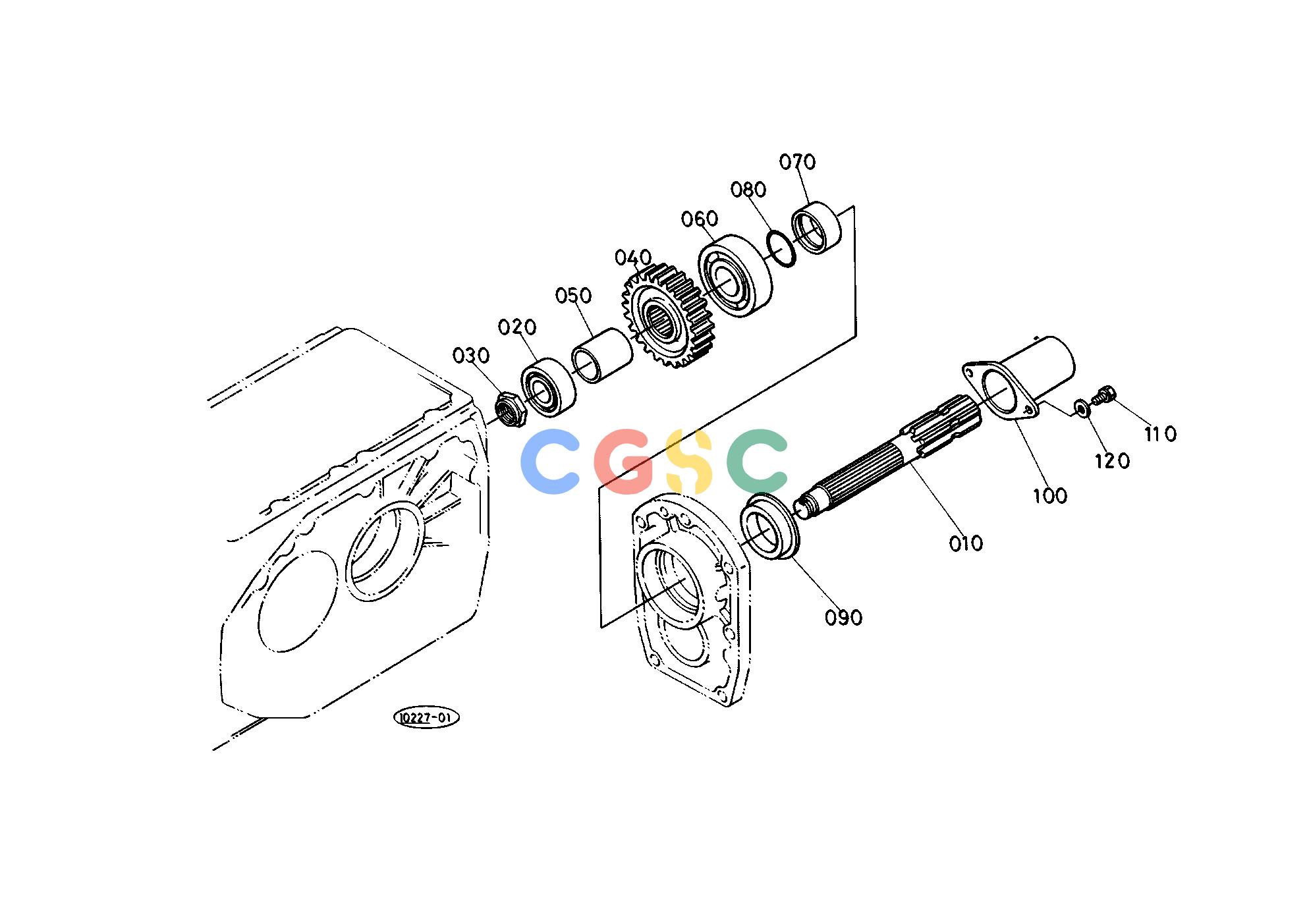 久保田零件查询T05801 PTO SHAFT TRANSMISSIONEPC Kubota online