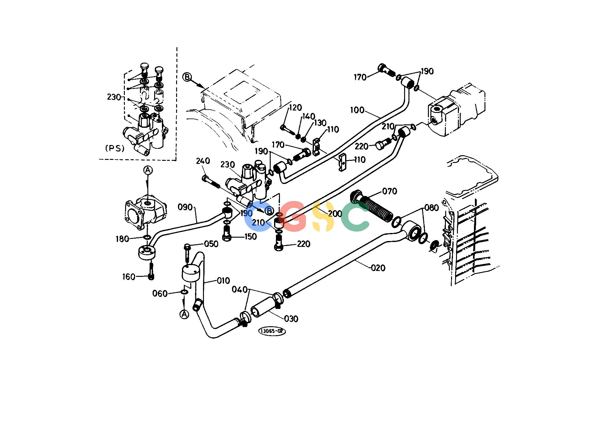 久保田零件查询T09300 HYDRAULIC PIPE 1 HYDRAULIC SYSTEMEPC Kubota online