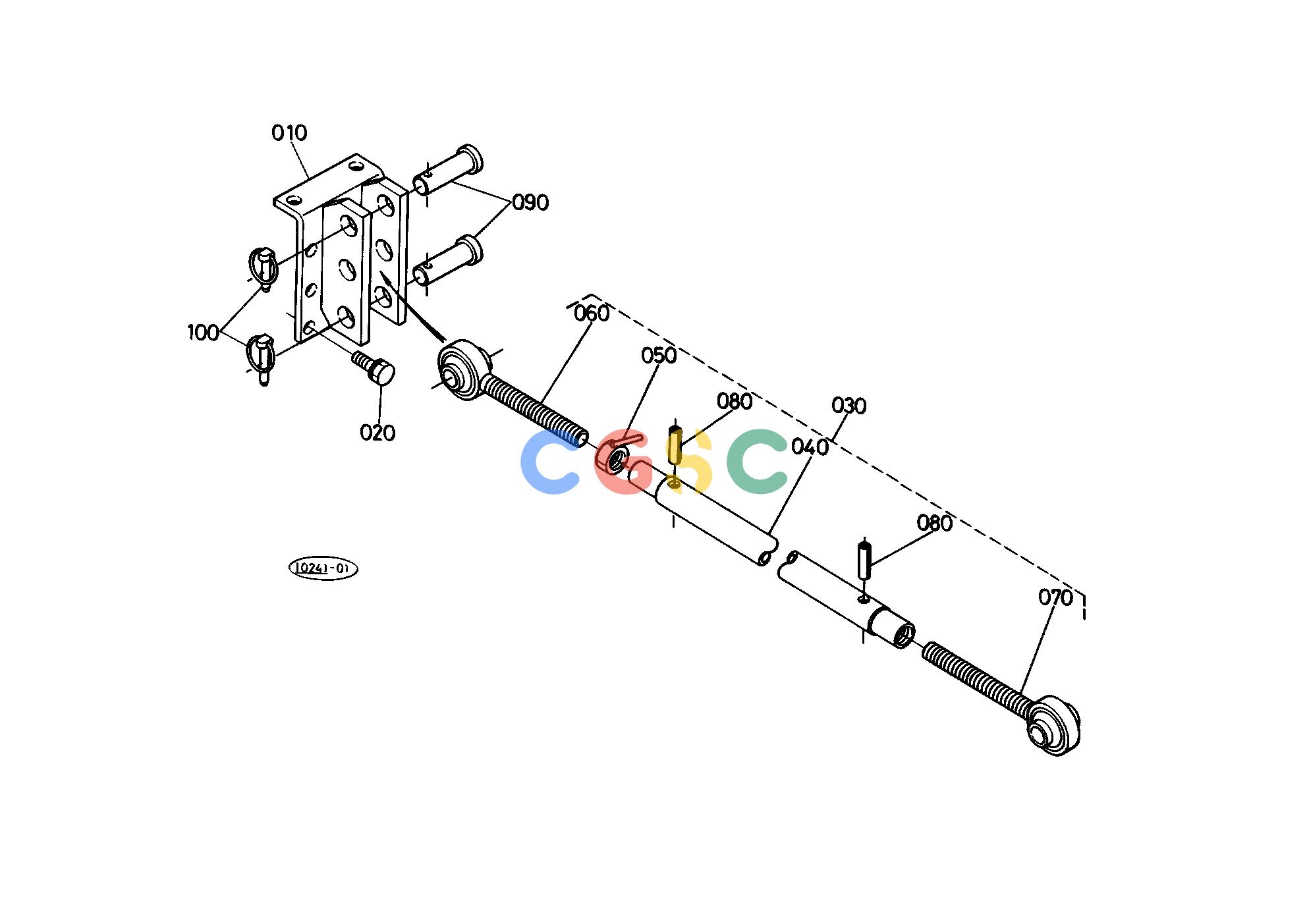 久保田零件查询T10200 TOP LINK HYDRAULIC SYSTEMEPC Kubota online