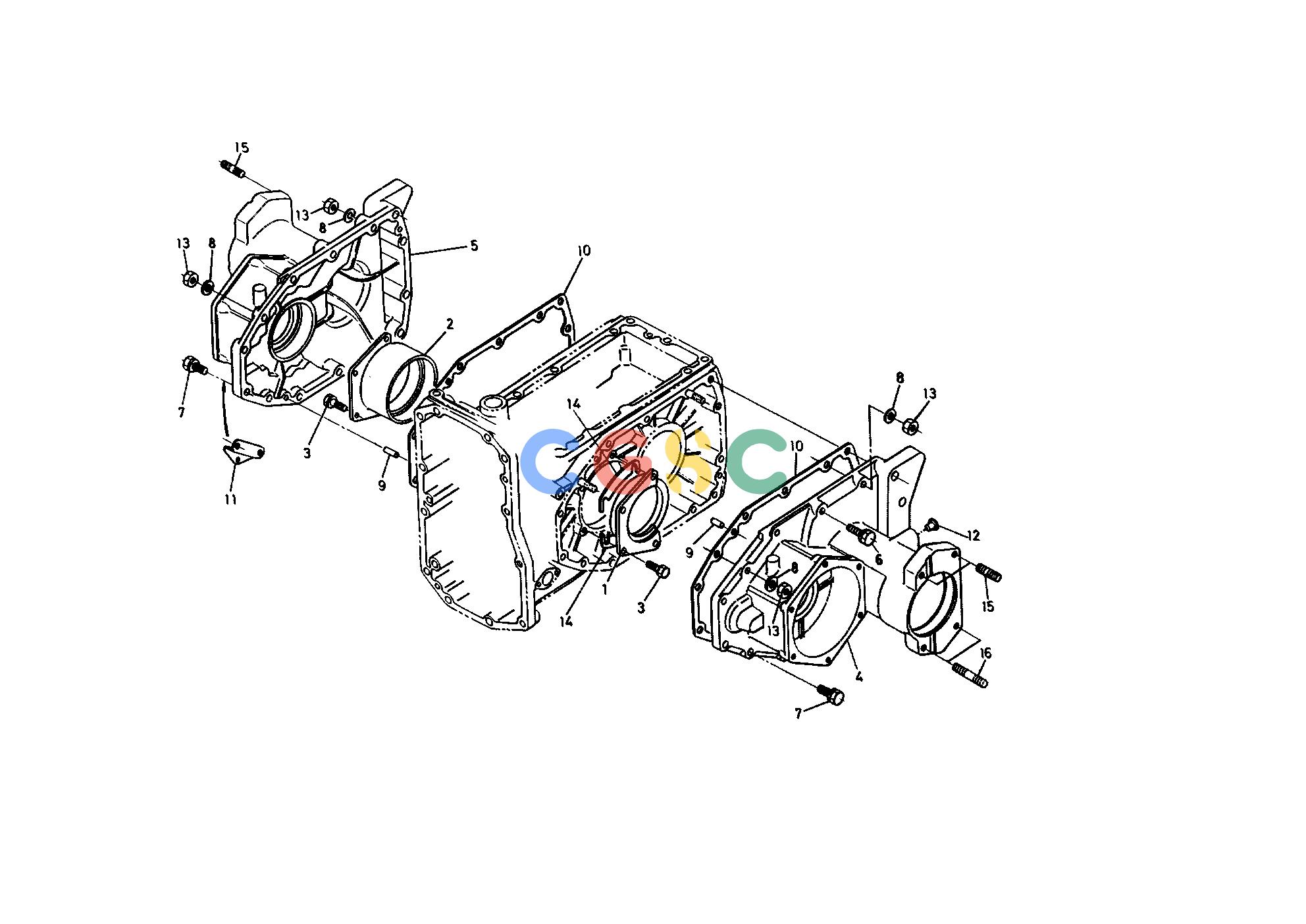 久保田零件查询T02300 AXLE CASE REAR AXLE/REAR WHEELEPC Kubota online