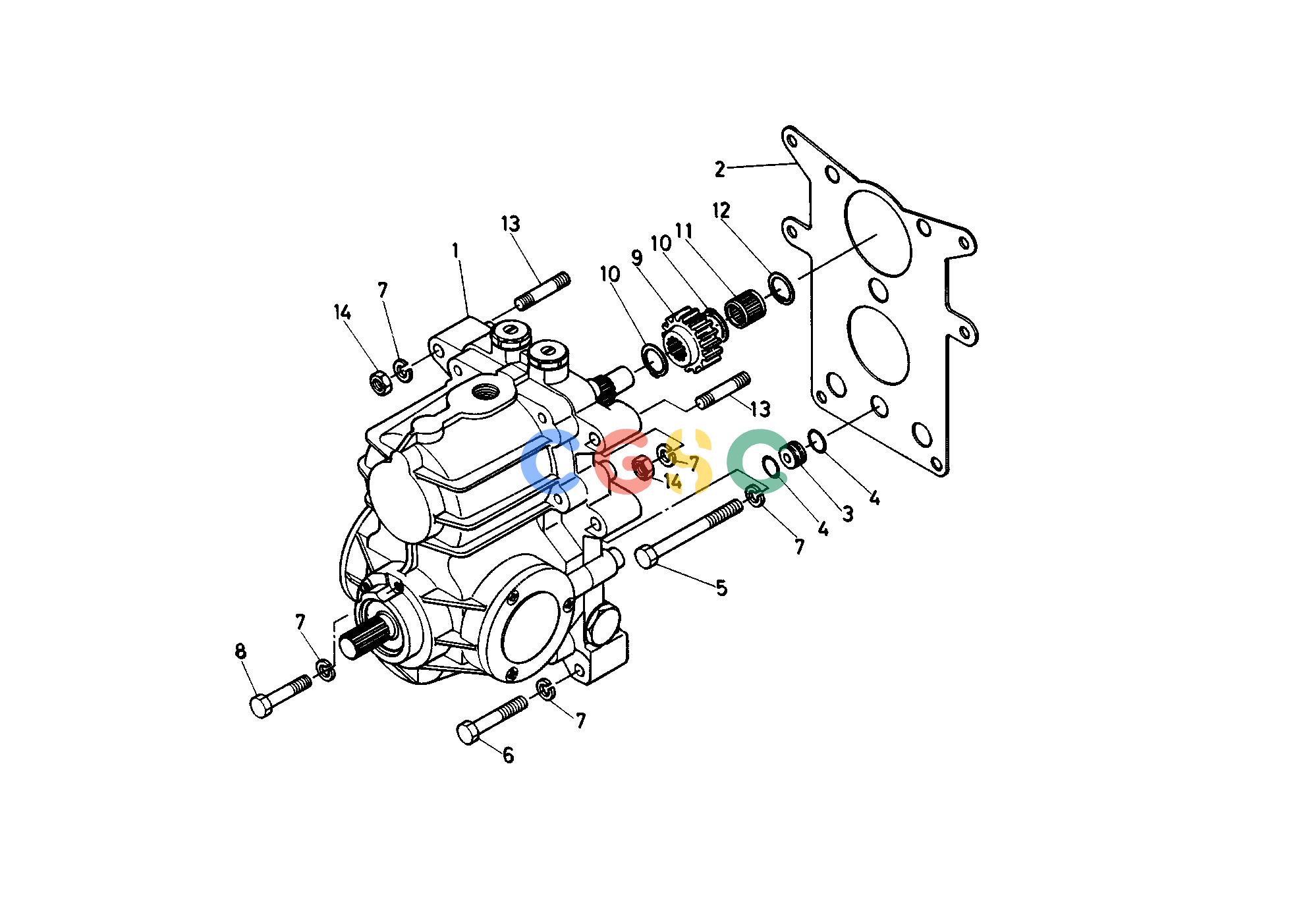 久保田零件查询T03700 HYDROSTATIC TRANSMISSION HYDRAULIC SYSTEMEPC Kubota online