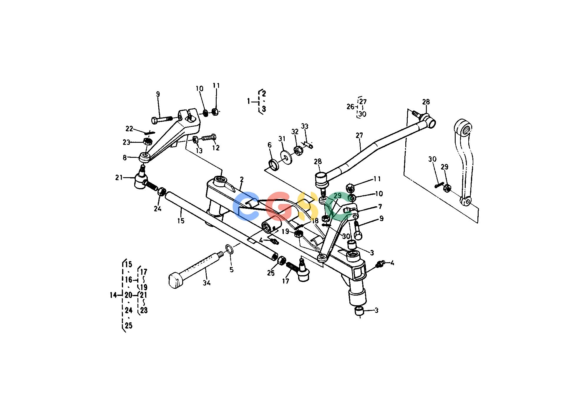 久保田零件查询T06900 FRONT AXLE [B8200HST-EP] FRONT AXLE/FRONT WHEELEPC Kubota online