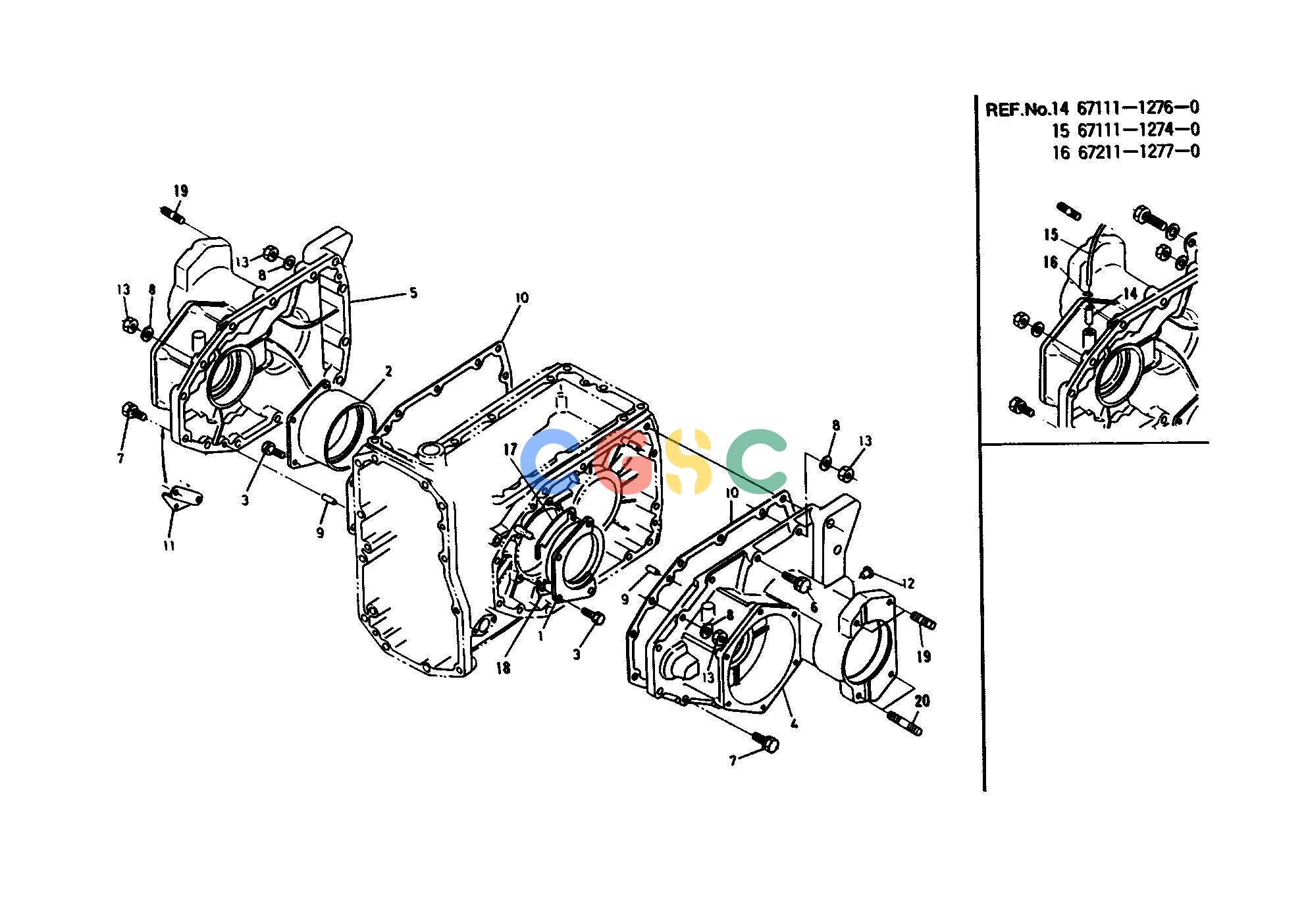 久保田零件查询T02200 AXLE CASE TRANSMISSIONEPC Kubota online