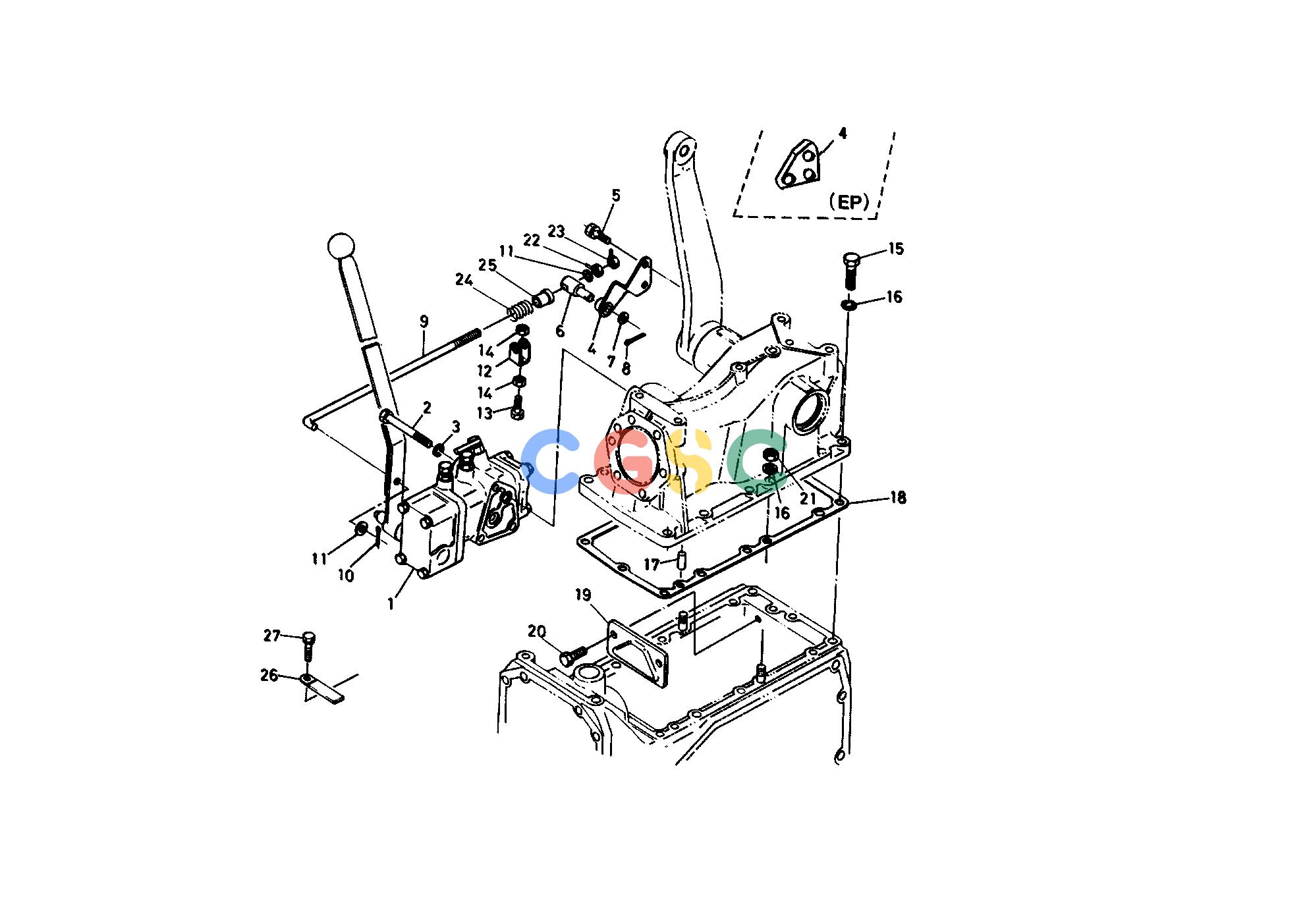 久保田零件查询T04100 CONTROL VALVE ## S.No.;<=11642 HYDRAULIC SYSTEMEPC Kubota online