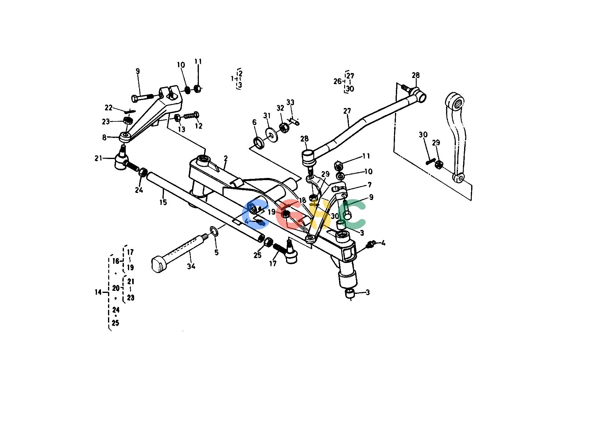 久保田零件查询T08200 FRONT AXLE FRONT AXLE/FRONT WHEELEPC Kubota online