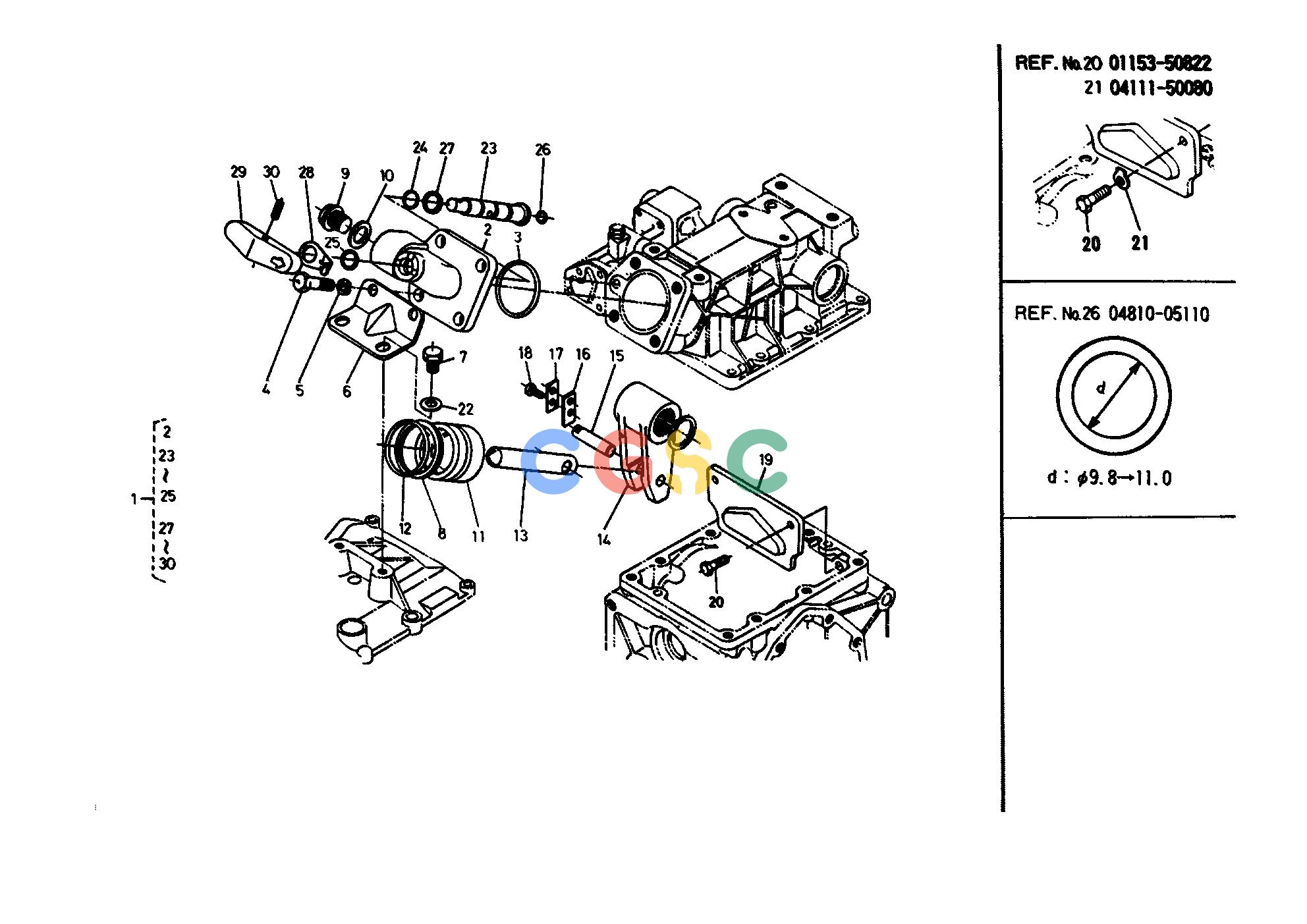 久保田零件查询T04100 OIL PRESSURE 2 HYDRAULIC SYSTEMEPC Kubota online