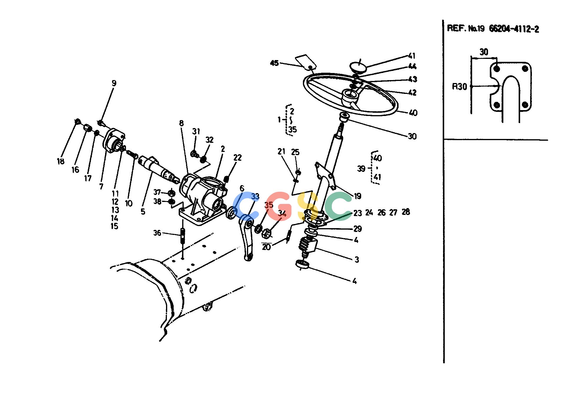 久保田零件查询T04200 STEERING STEERINGEPC Kubota online