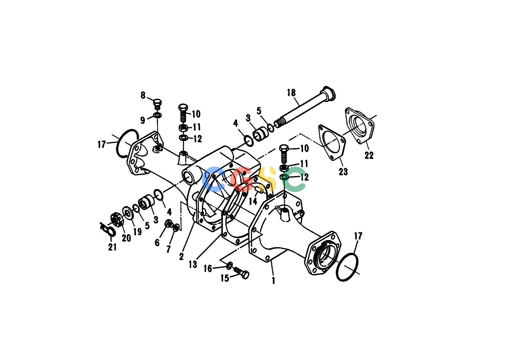 久保田零件查询T06200 FRONT AXLE ARM [DP] OLD TYPE FRONT AXLE/FRONT WHEELEPC Kubota online