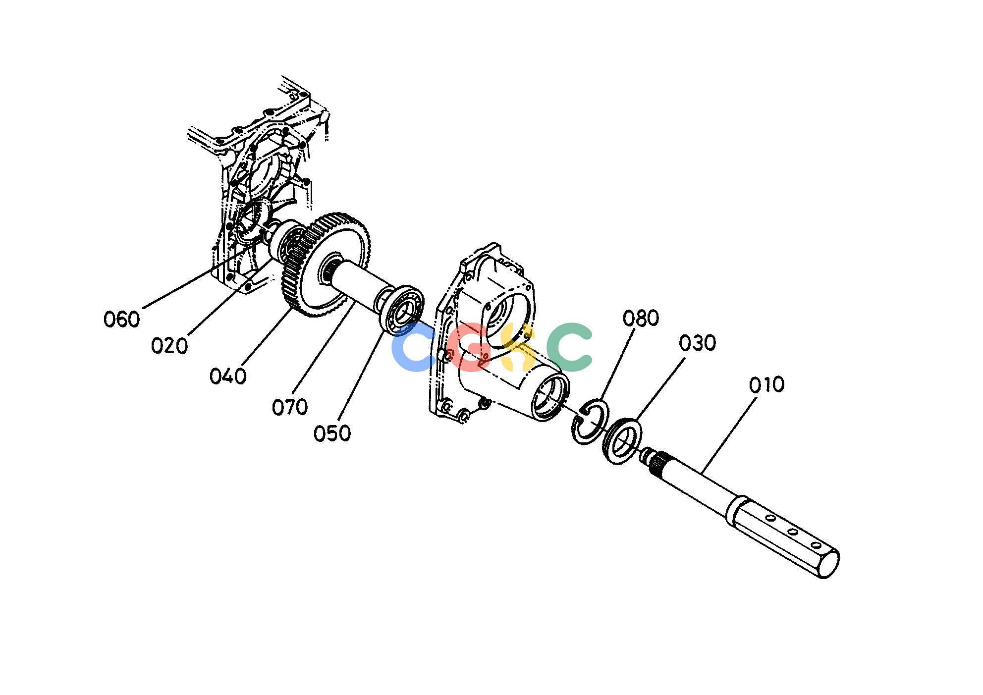 久保田零件查询T01500 REAR AXLE REAR AXLE/REAR WHEELEPC Kubota online