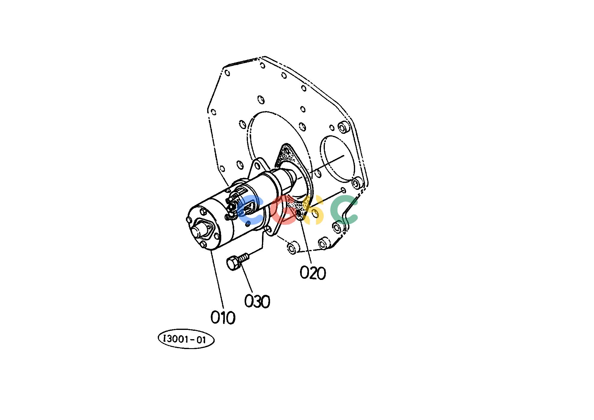 久保田零件查询T03500 STARTER ELECTRICAL SYSTEMEPC Kubota online
