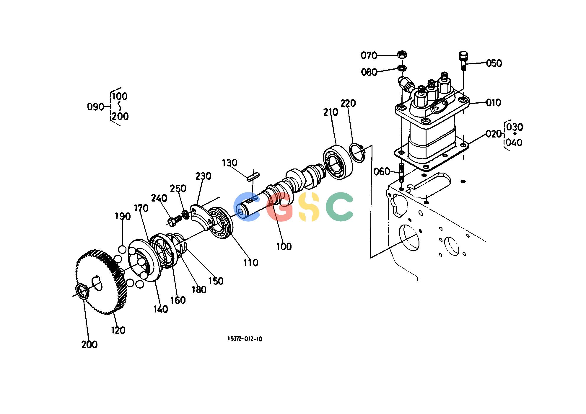 久保田零件查询T01800 INJECTION PUMP ENGINEEPC Kubota online