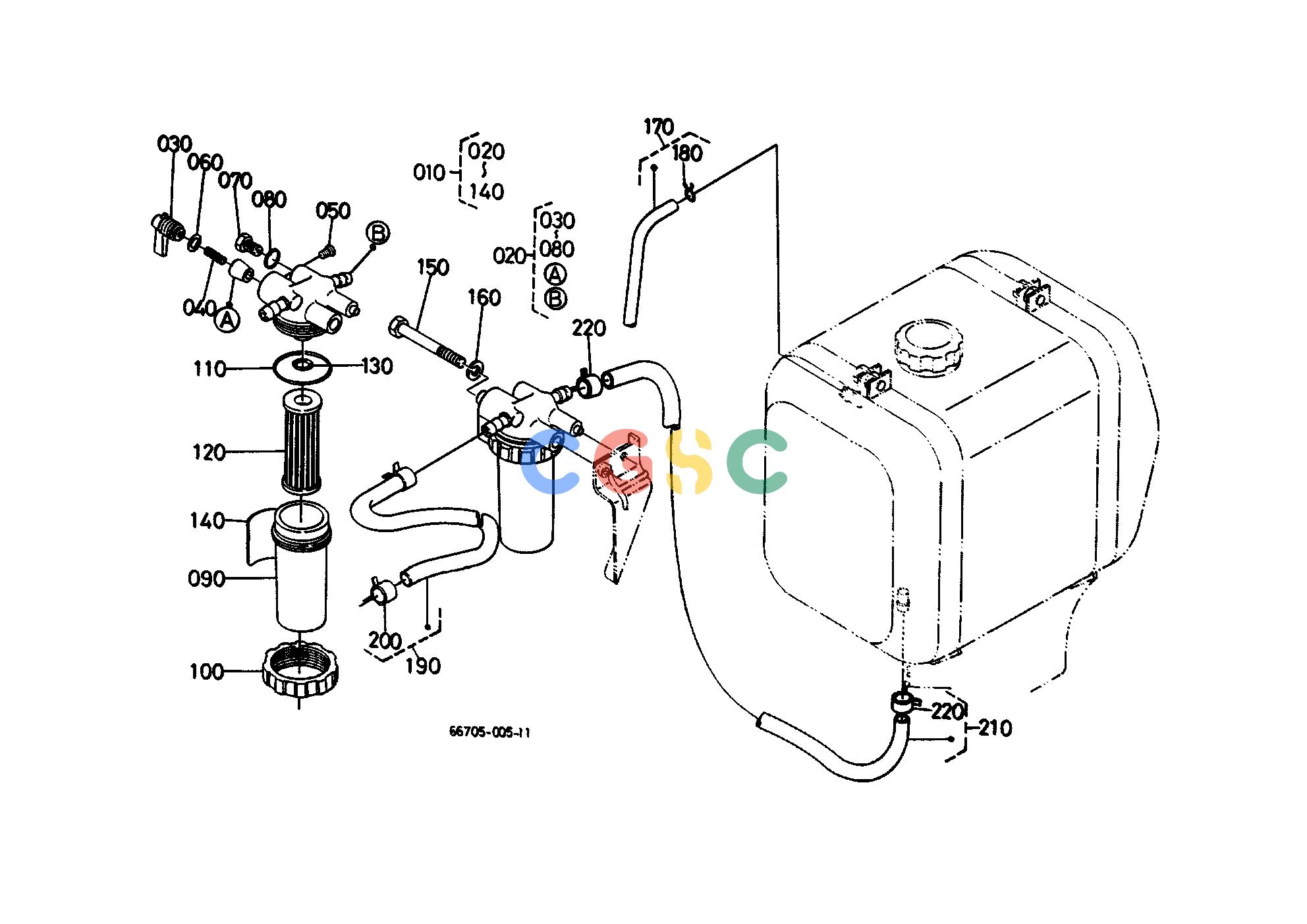 久保田零件查询T02600 FUEL FILTER FUEL SYSTEMEPC Kubota online