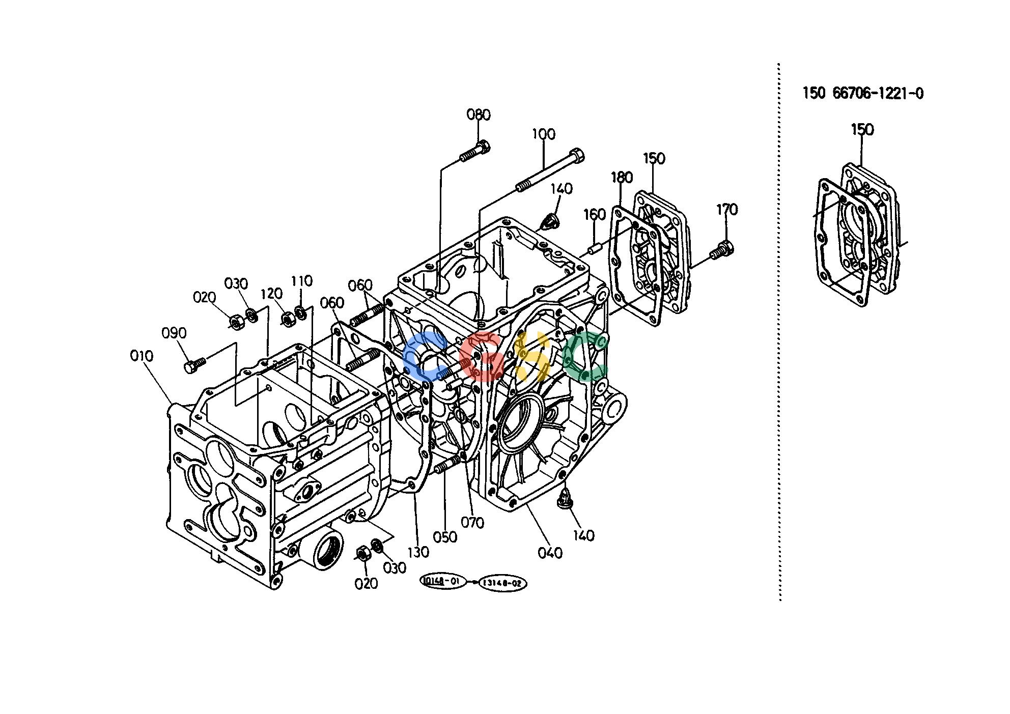 久保田零件查询T03900 TRANSMISSION CASE TRANSMISSIONEPC Kubota online