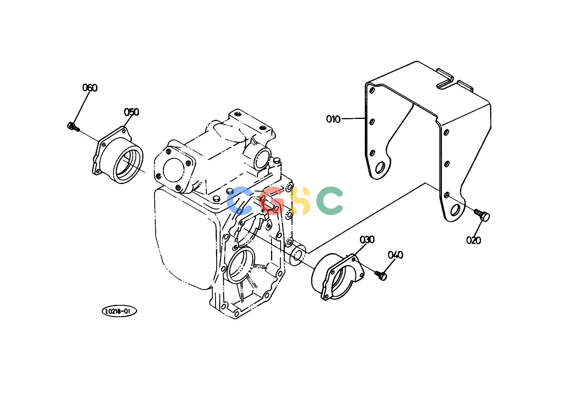 久保田零件查询T04000 PTO COVER TRANSMISSIONEPC Kubota online