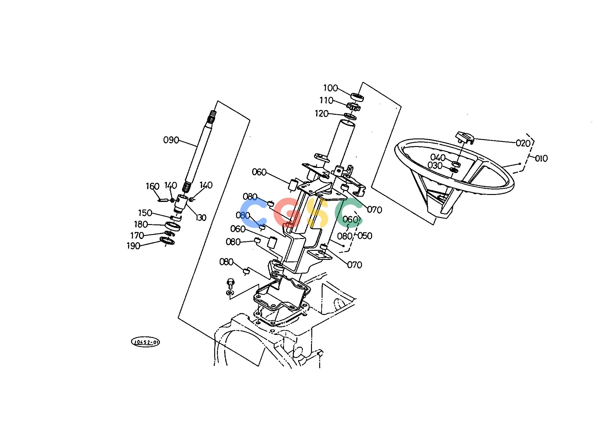 久保田零件查询T09402 STEERING HANDLE ## S.No.;>=50199 STEERINGEPC Kubota online