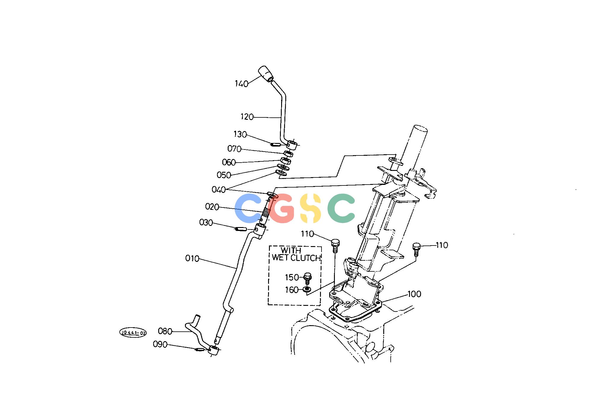 久保田零件查询T02502 ACCELERATOR LEVER [HYDROSTATIC PS] ## S.No.:L2650DT;>=50146 L2950DT;;>=50199 ENGINEEPC Kubota online