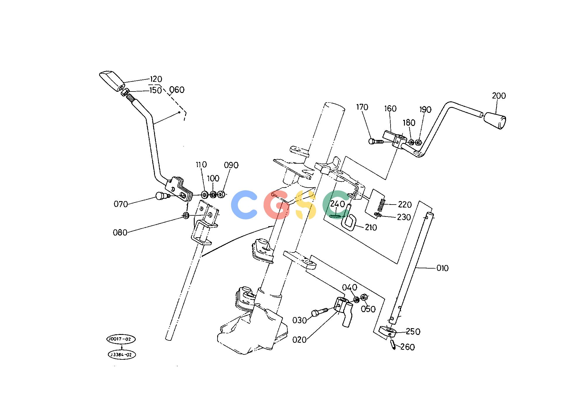 久保田零件查询T05801 MAIN AND SHUTTLE GEAR SHIFT LEVER ## S.No.:L2650DT;<=50145 L2950DT;<=50198 SPEED CHANGE LEVEREPC Kubota online