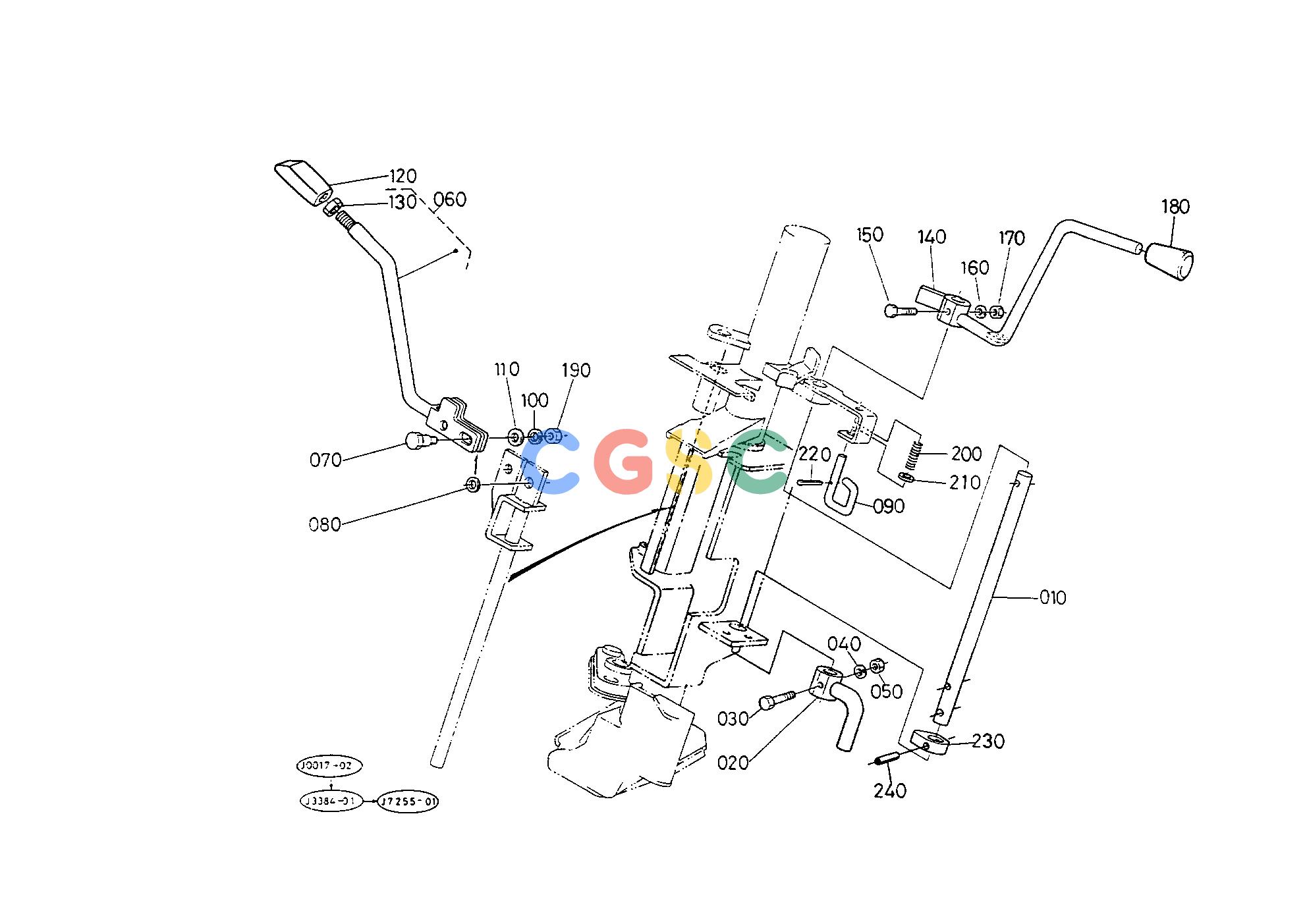 久保田零件查询T05802 MAIN AND SHUTTLE GEAR SHIFT LEVER [HYDROSTATIC PS] ## S.No.:L2650DT;>=50146 L2950DT;>=50199 SPEED CHANGE LEVEREPC Kubota online