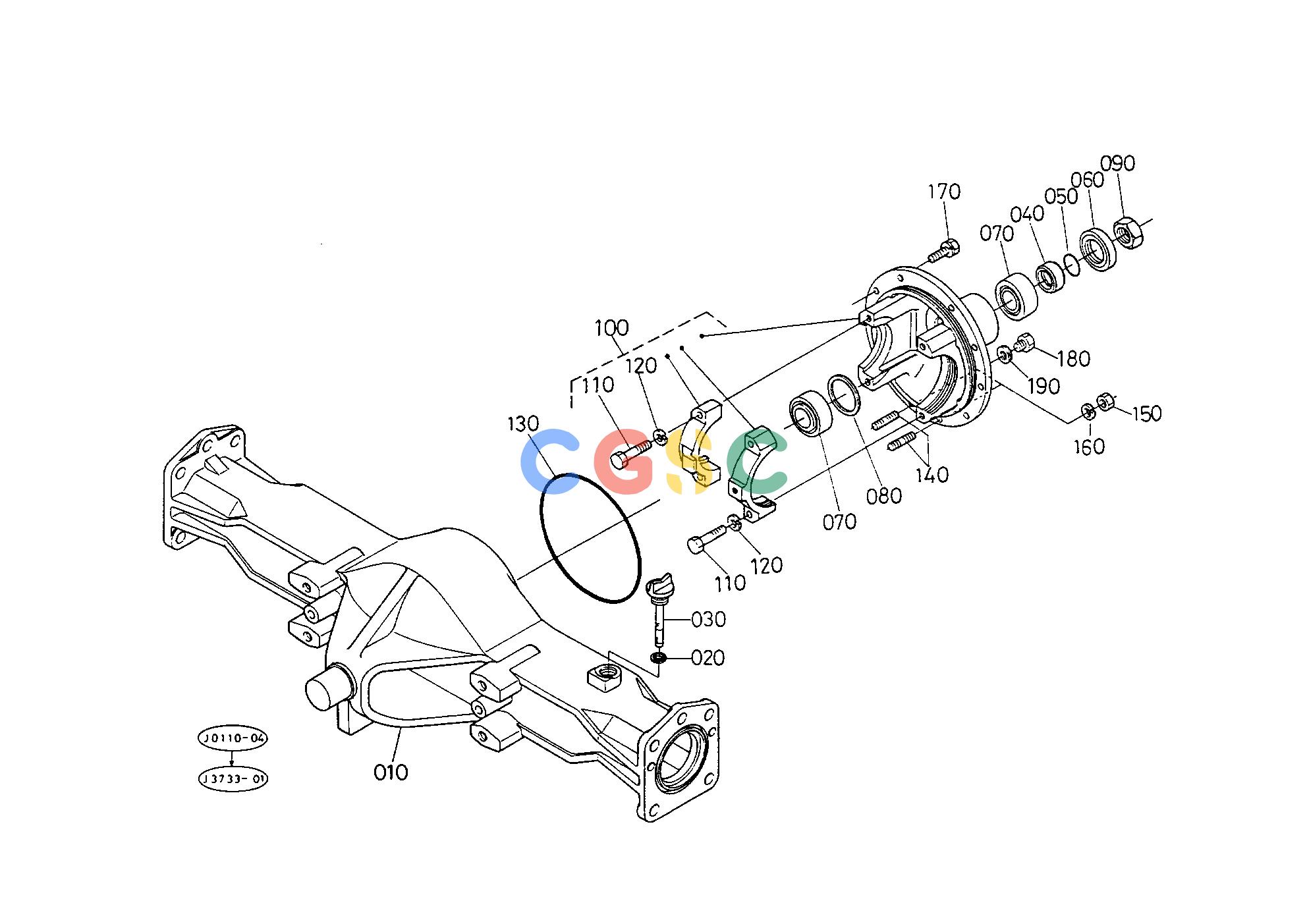 久保田零件查询T08202 FRONT DIFFERENTIAL CASE ## S.No.:L2650DT;>=50146 L2950DT;>=50199 FRONT AXLE AND FRONT WHEELEPC Kubota online