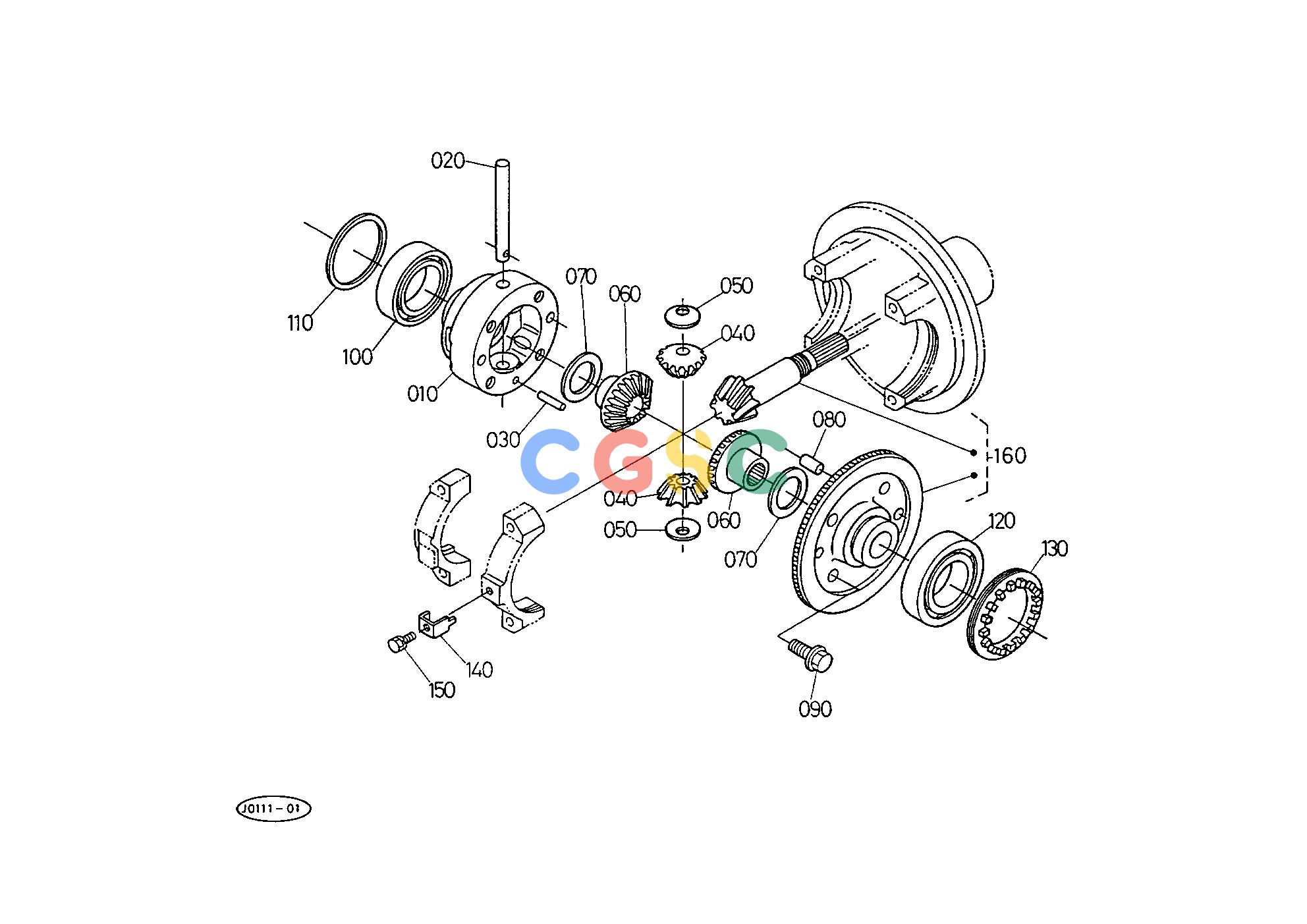 久保田零件查询T08300 FRONT DIFFERENTIAL FRONT AXLE AND FRONT WHEELEPC Kubota online