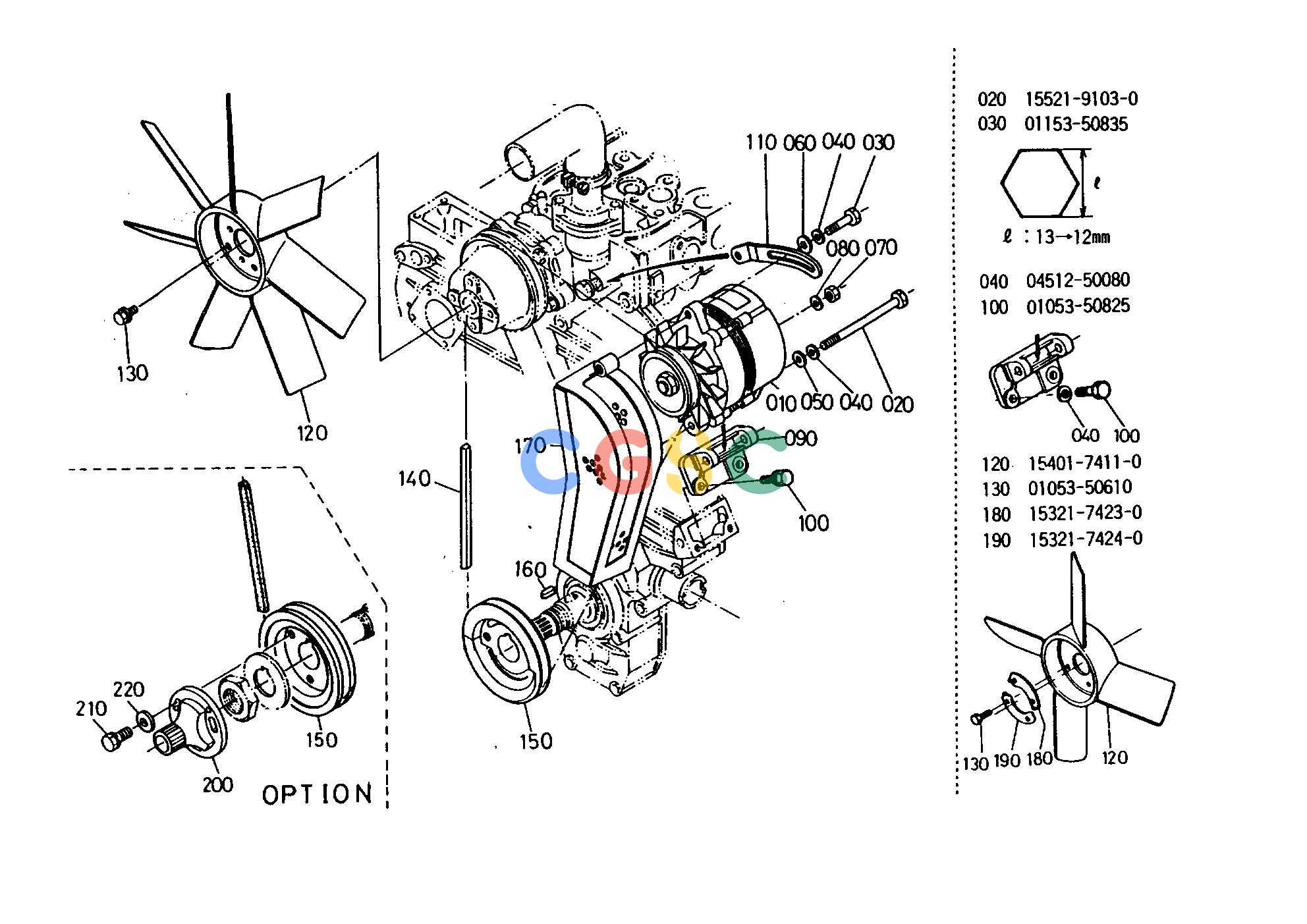 久保田零件查询T02900 DYNAMO AND FRONT PTO(OPTION) ELECTRICAL SYSTEMEPC Kubota online