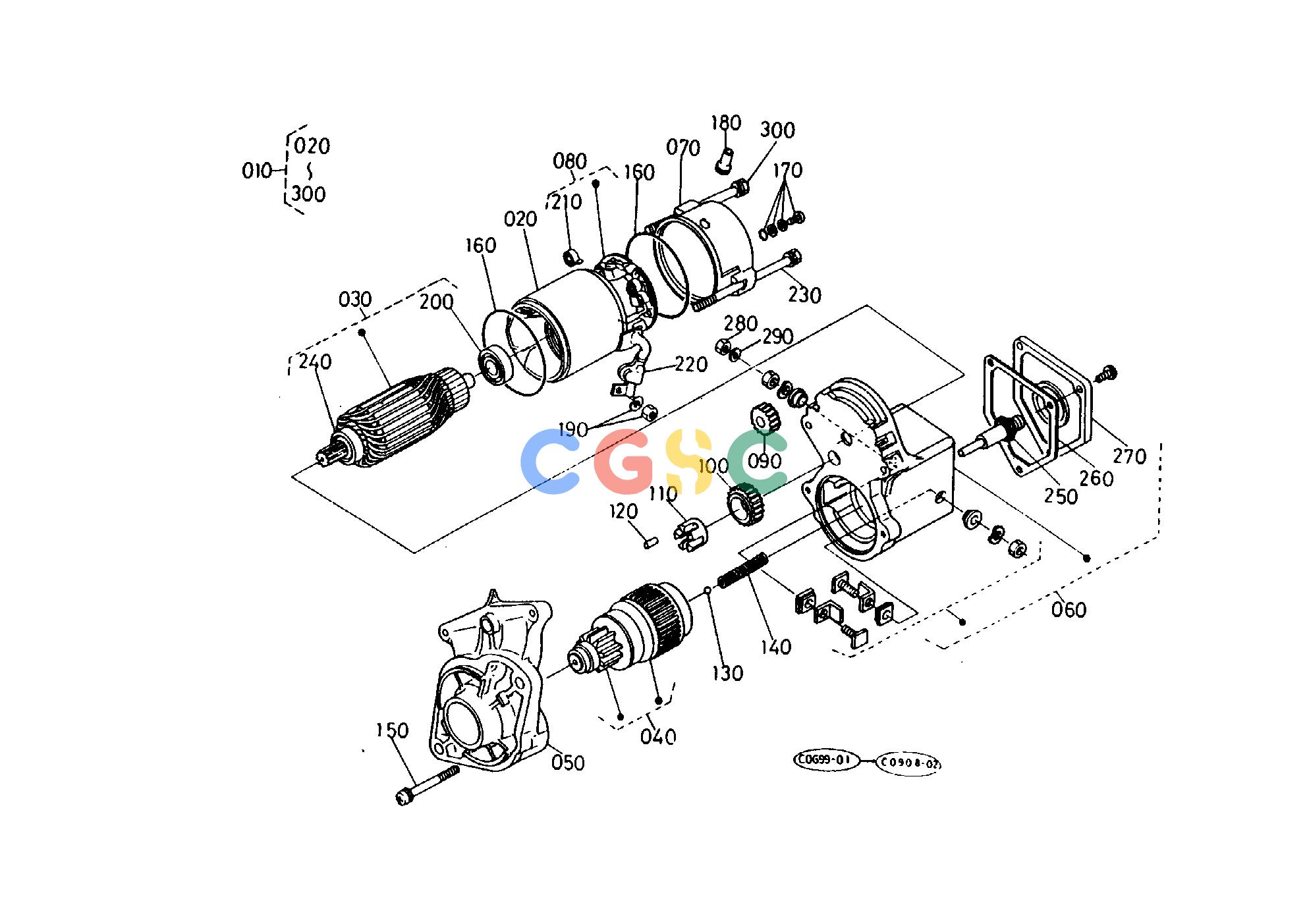 久保田零件查询T03202 STARTER [COMPONENT PARTS] ## S.No.;>=53537 ELECTRICAL SYSTEMEPC Kubota online