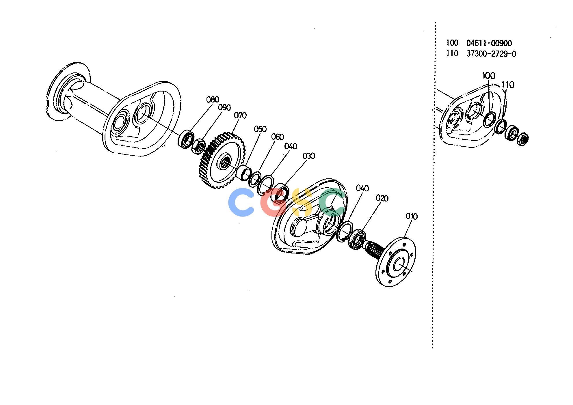 久保田零件查询T05900 REAR AXLE REAR AXLE AND REAR WHEELEPC Kubota online