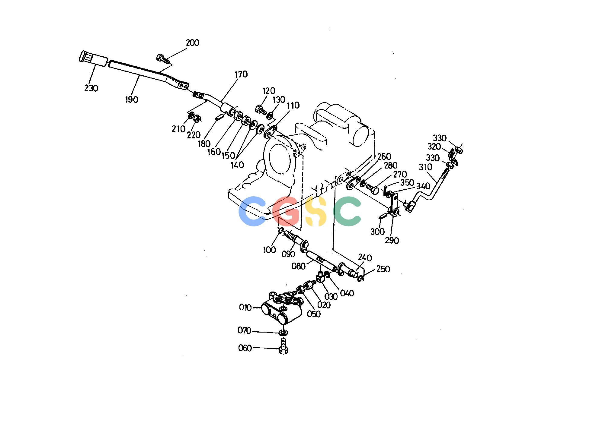 久保田零件查询T08500 CONTROL VALVE HYDRAULIC SYSTEMEPC Kubota online