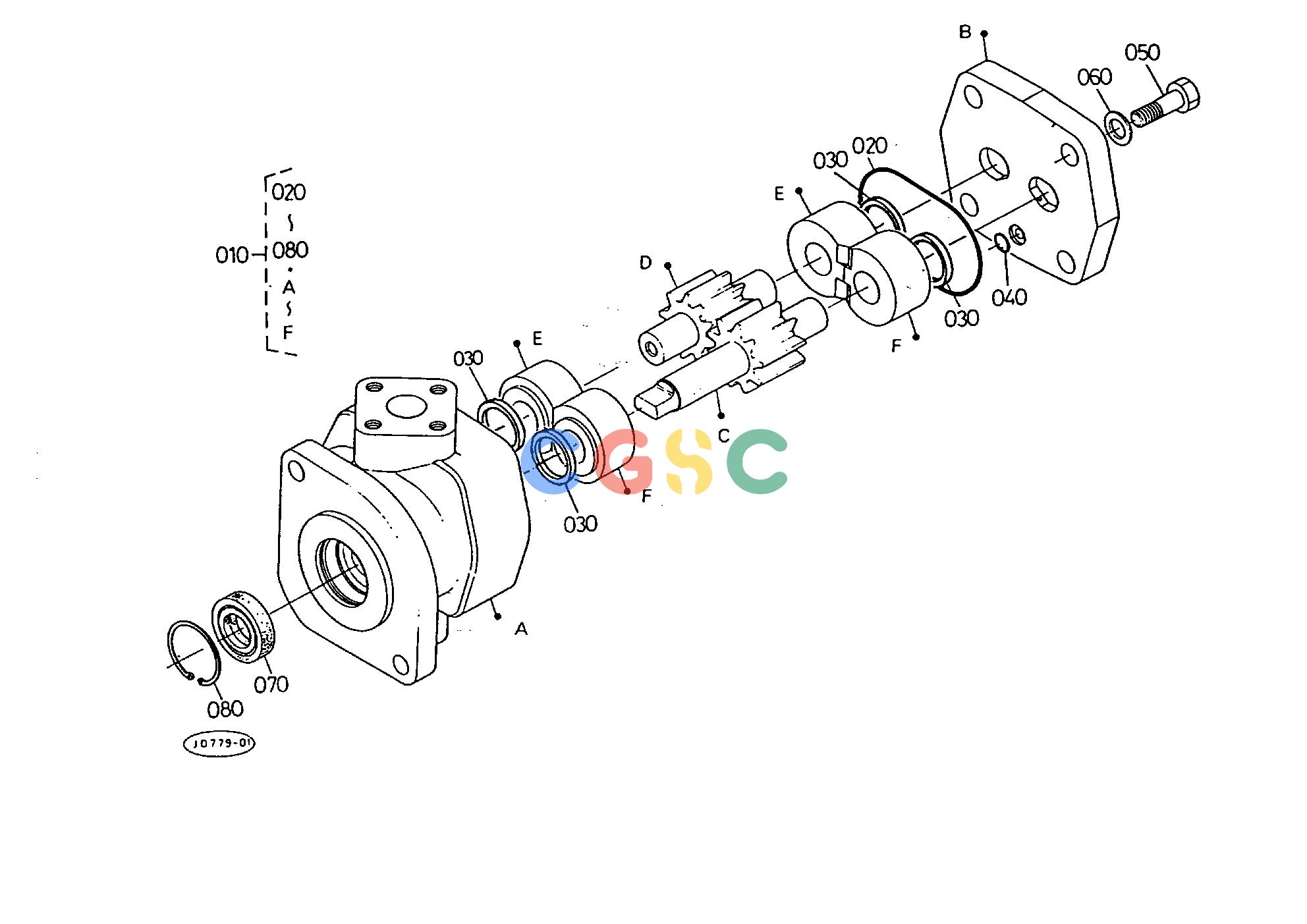久保田零件查询T10200 HYDRAULIC PUMP [COMPONENT PARTS] HYDRAULIC SYSTEMEPC Kubota online