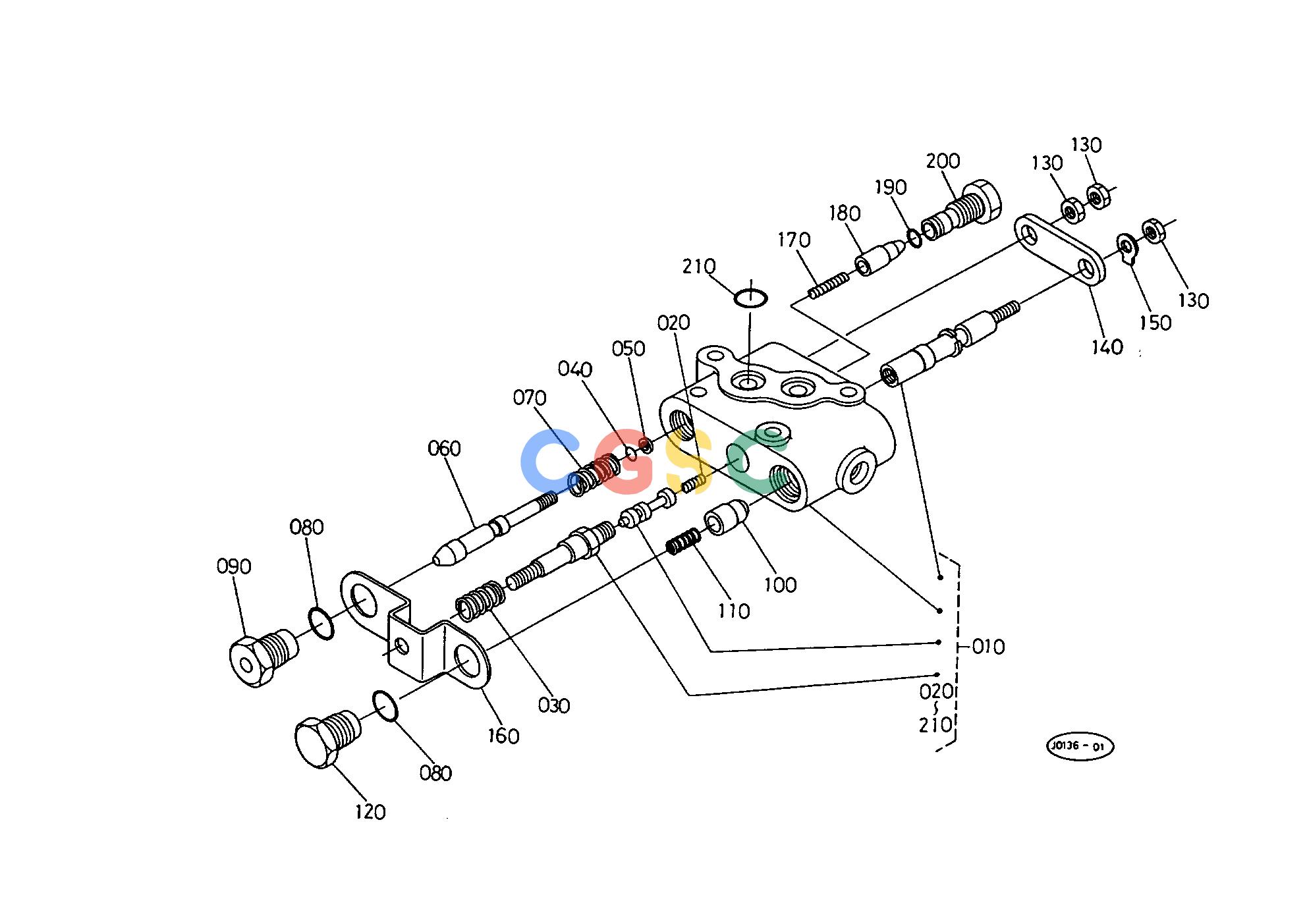 久保田零件查询T10302 CONTROL VALVE [COMPONENT PARTS] ## S.No.;>=10061 HYDRAULIC SYSTEMEPC Kubota online