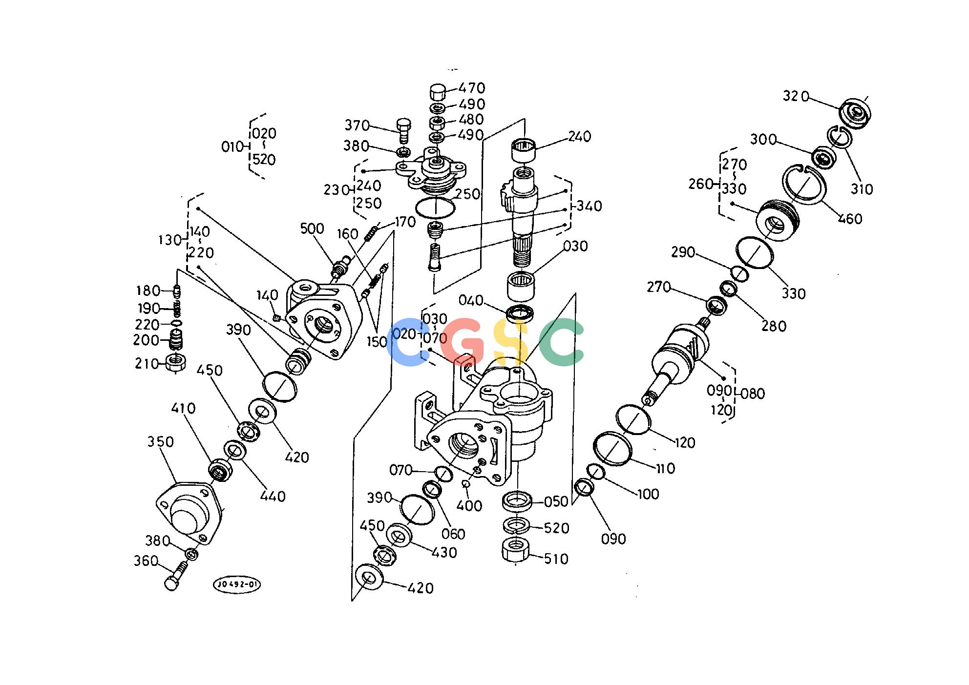 久保田零件查询T09302 STEERING (PS) [COMPONENT PARTS] STEERINGEPC Kubota online