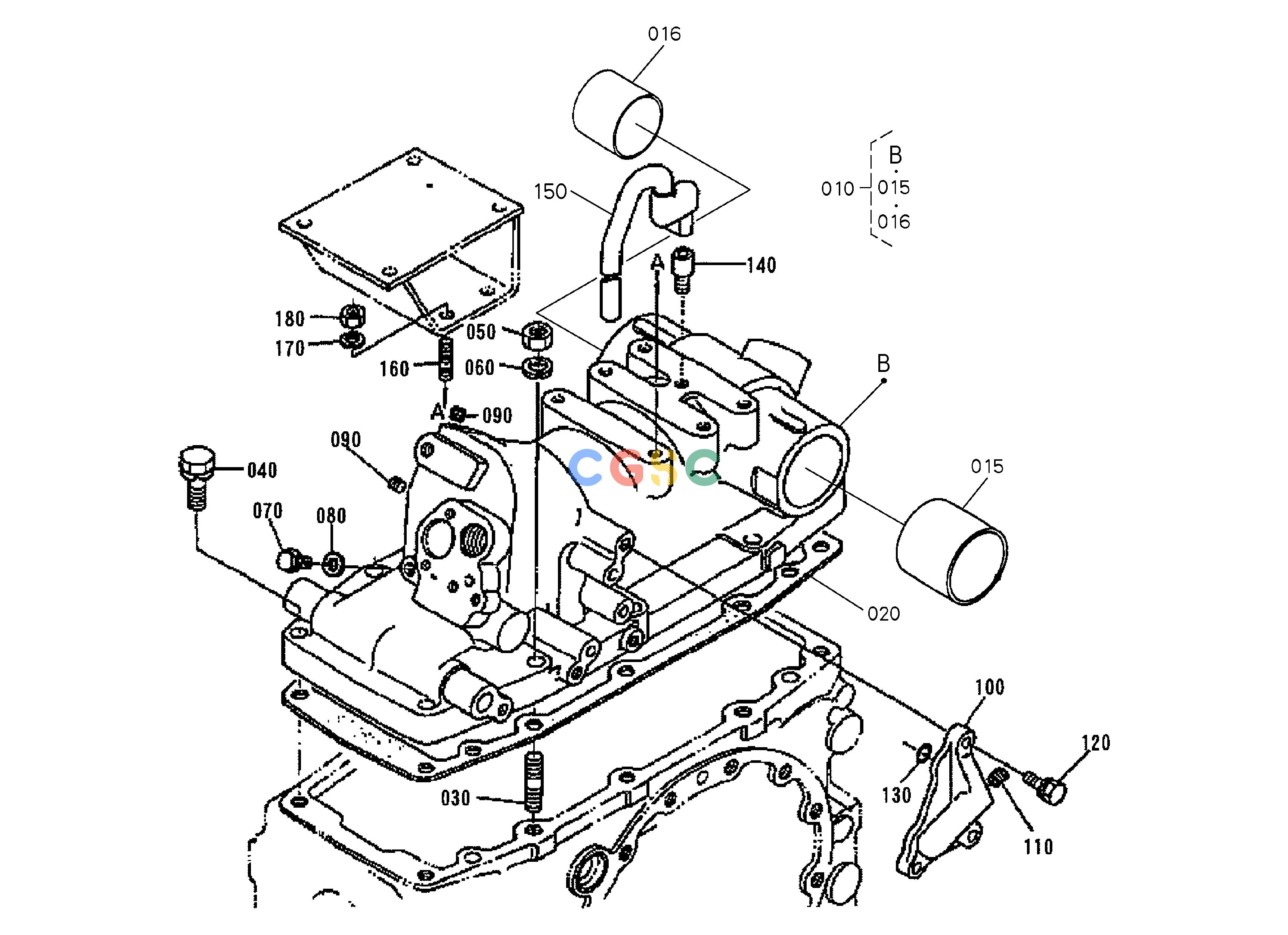 久保田零件查询T10700 HYDRAULIC CYLINDER HYDRAULIC SYSTEMEPC Kubota online