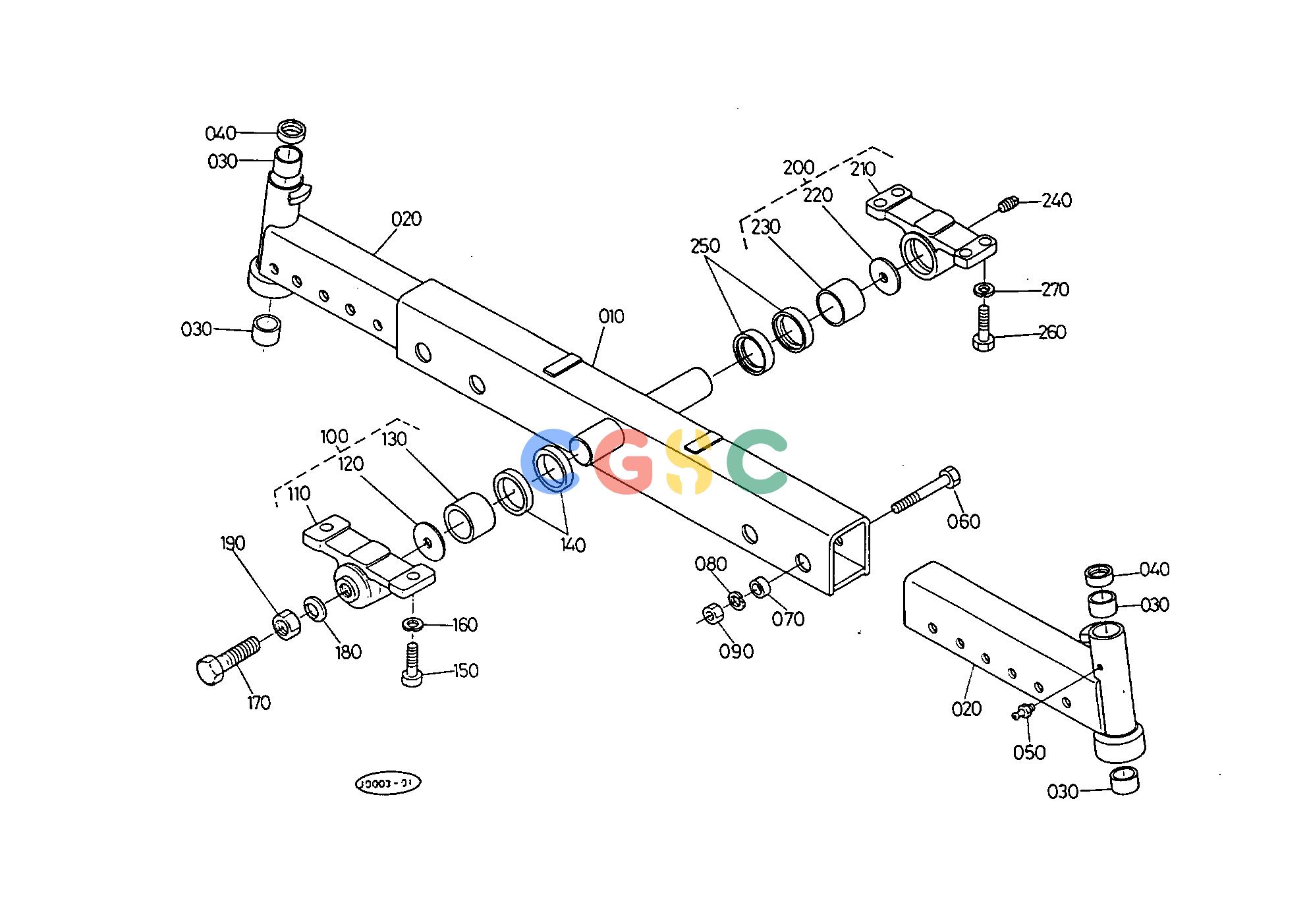 久保田零件查询T07700 FRONT AXLE FRONT AXLE AND FRONT WHEELEPC Kubota online