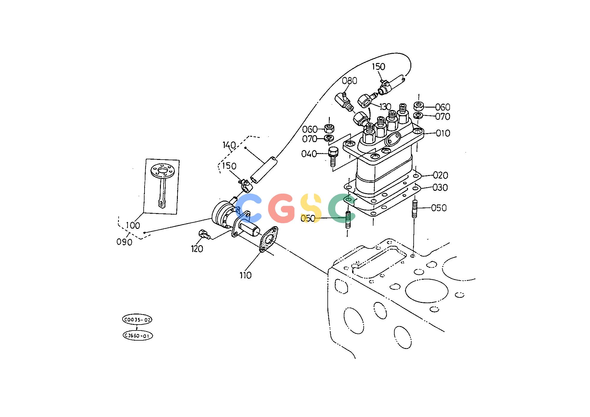 久保田零件查询T01902 INJECTION PUMP ENGINEEPC Kubota online