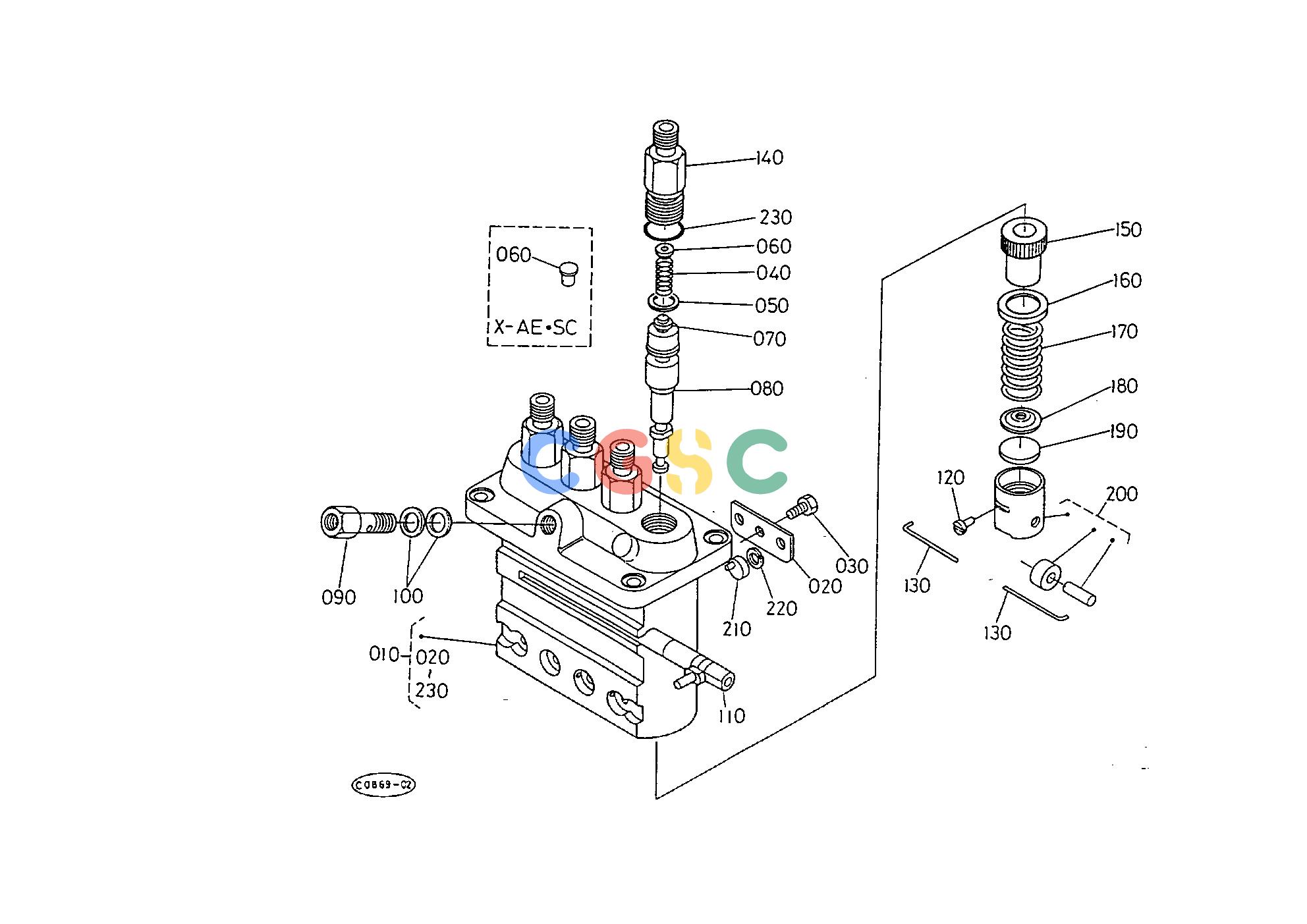 久保田零件查询T02002 INJECTION PUMP [COMPONENT PARTS] ENGINEEPC Kubota online
