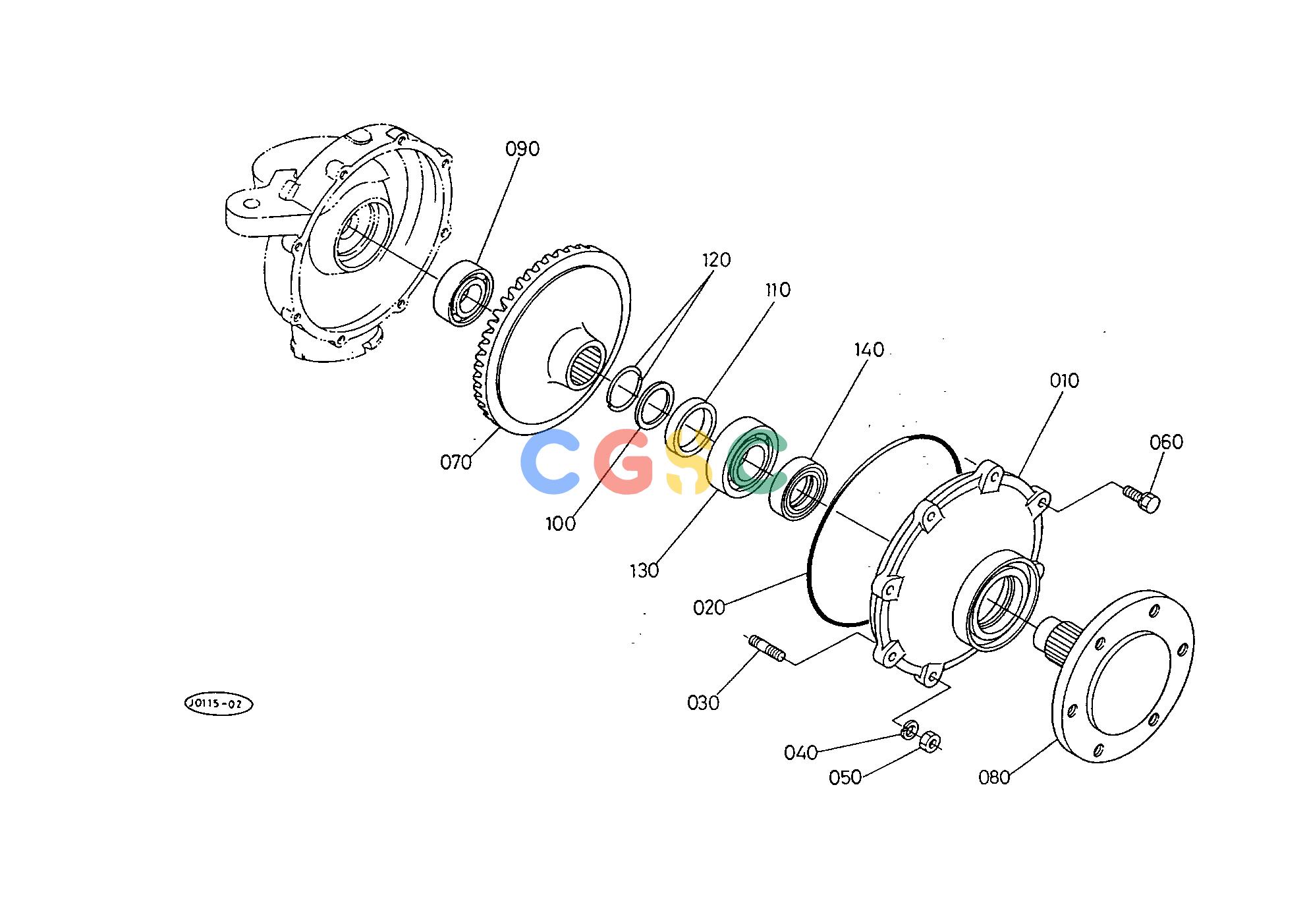 久保田零件查询T07502 FRONT AXLE FRONT AXLE AND FRONT WHEELEPC Kubota online