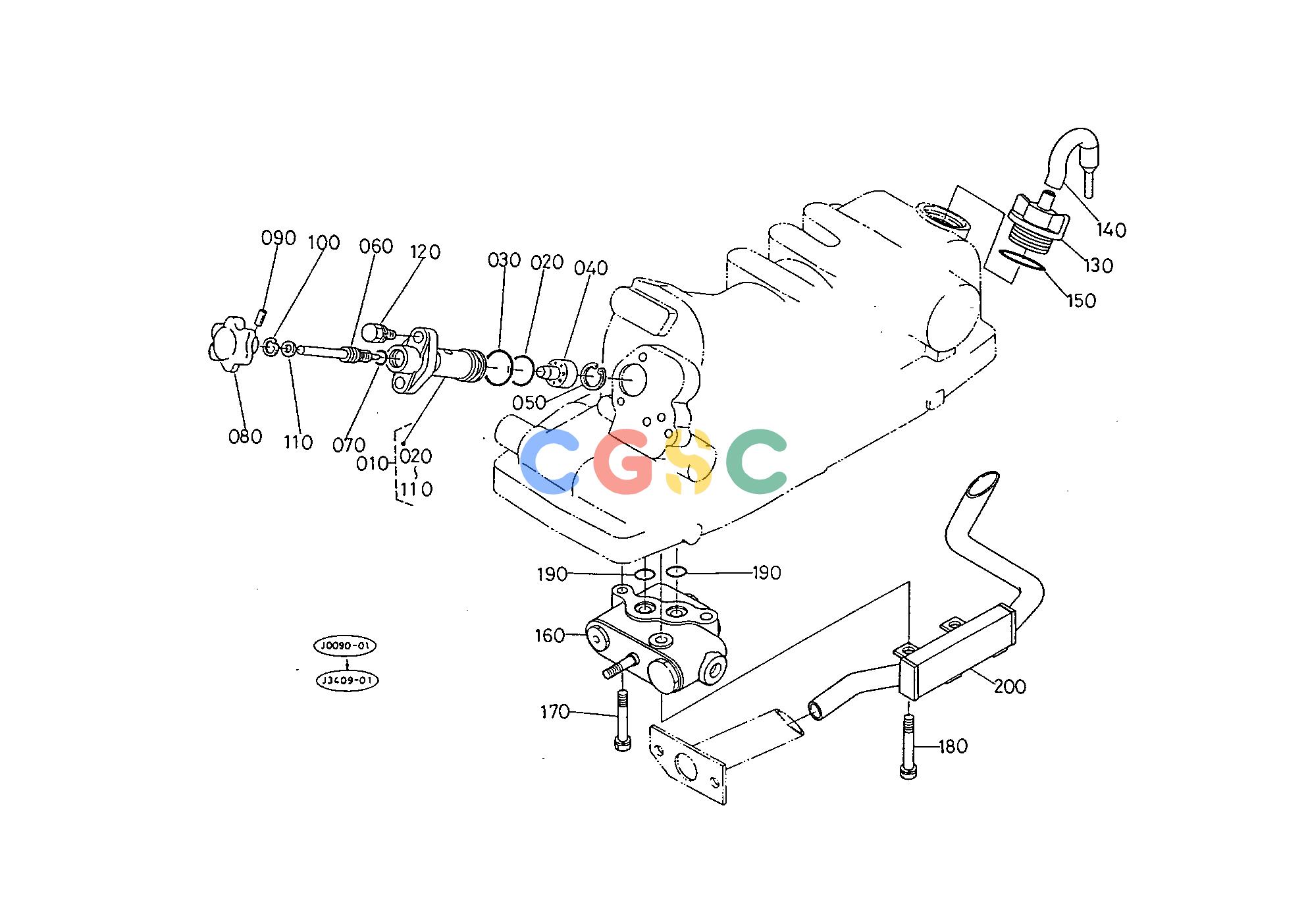 久保田零件查询T10000 CONTROL VALVE HYDRAULIC SYSTEMEPC Kubota online