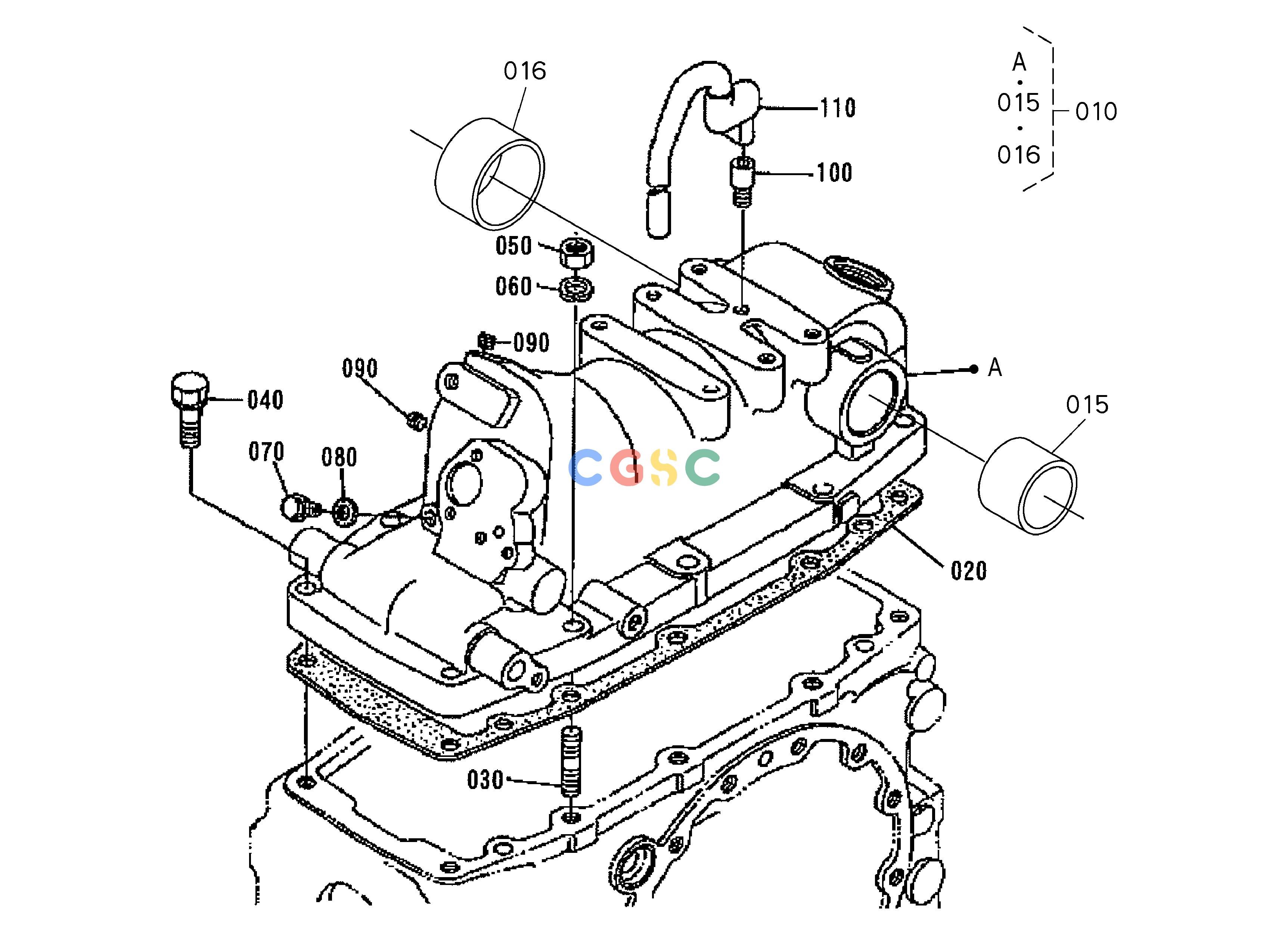 久保田零件查询T10400 HYDRAULIC CYLINDER HYDRAULIC SYSTEMEPC Kubota online