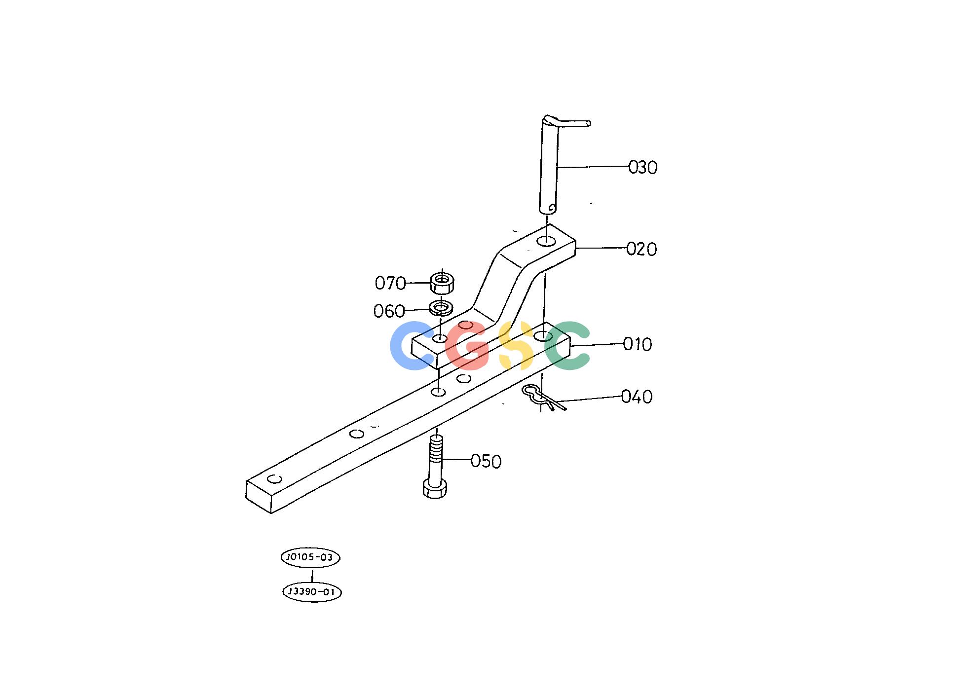 久保田零件查询T11402 CLEVIS-DRAWBAR [OPTION] HITCH AND DRAWBAREPC Kubota online