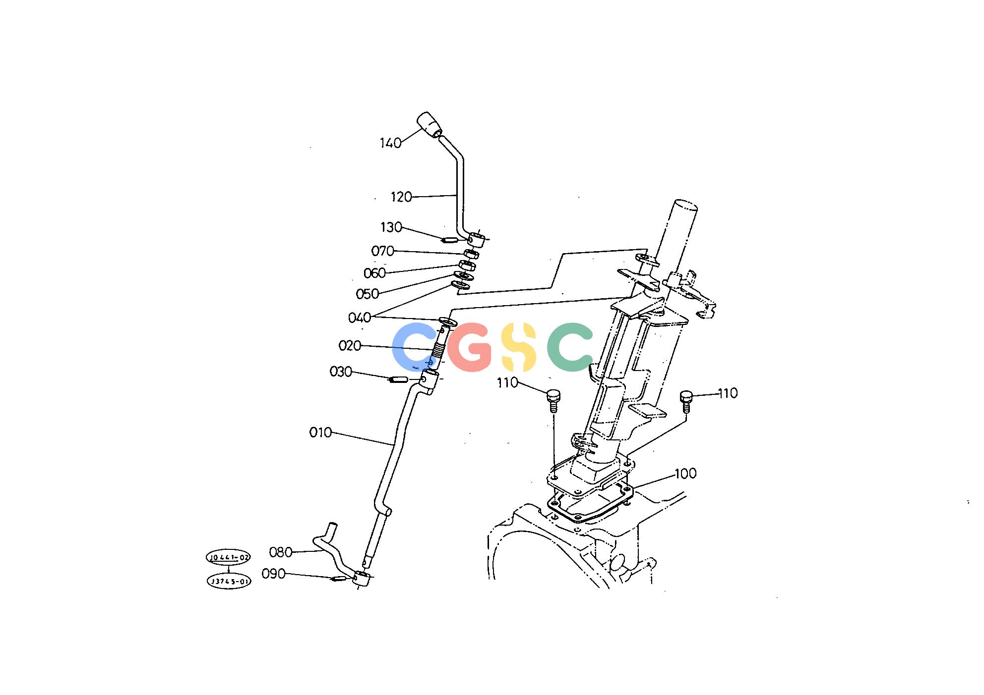 久保田零件查询T02502 ACCELERATOR LEVER [HYDROSTATIC PS] ## S.No.;>=80189 ENGINEEPC Kubota online