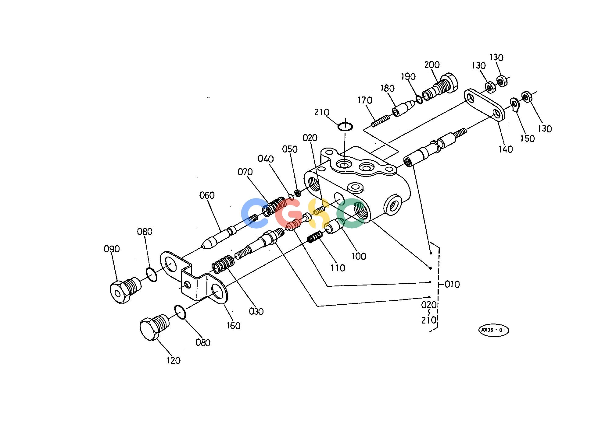 久保田零件查询T11900 CONTROL VALVE [COMPONENT PARTS] HYDRAULIC SYSTEMEPC Kubota online