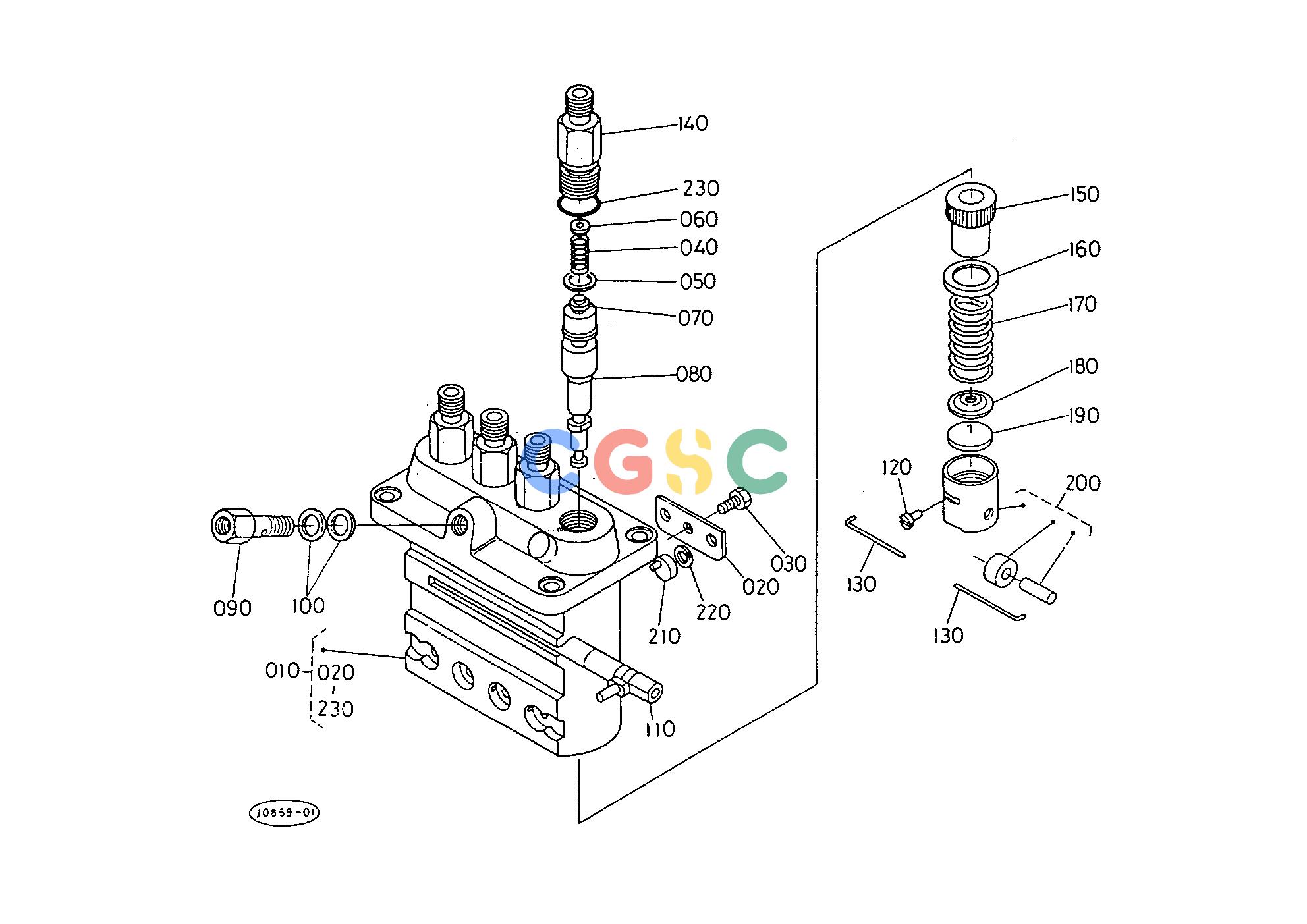 久保田零件查询T04300 INJECTION PUMP [COMPONENT PARTS] ENGINEEPC Kubota online