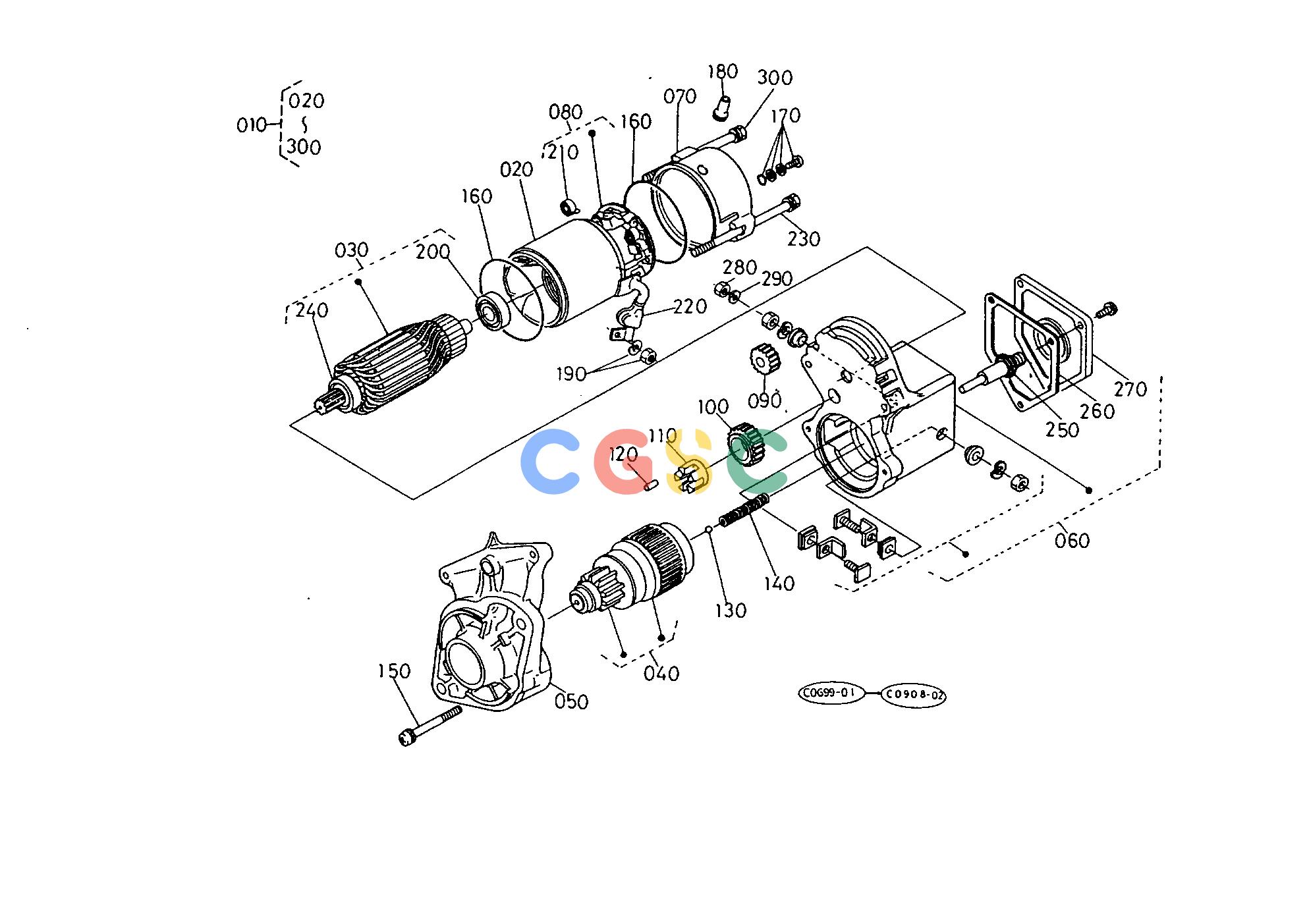 久保田零件查询T03901 STARTER [COMPONENT PARTS] ## S.No.:L2250F;<=12400 L2250DT;<=56308 L2550F;<=11935 L2550DT;<=56722 ELECTRICAL SYSTEMEPC Kubota online
