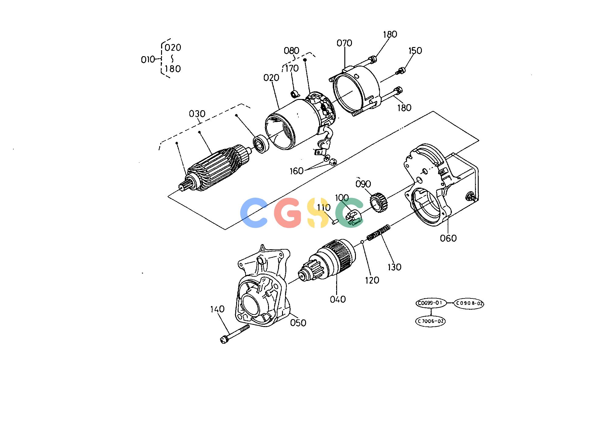 久保田零件查询T03902 STARTER [COMPONENT PARTS] ## S.No.:L2250F;>=12401 L2250DT;>=56309 L2550F;>=11936 L2550DT;>=56723 ELECTRICAL SYSTEMEPC Kubota online