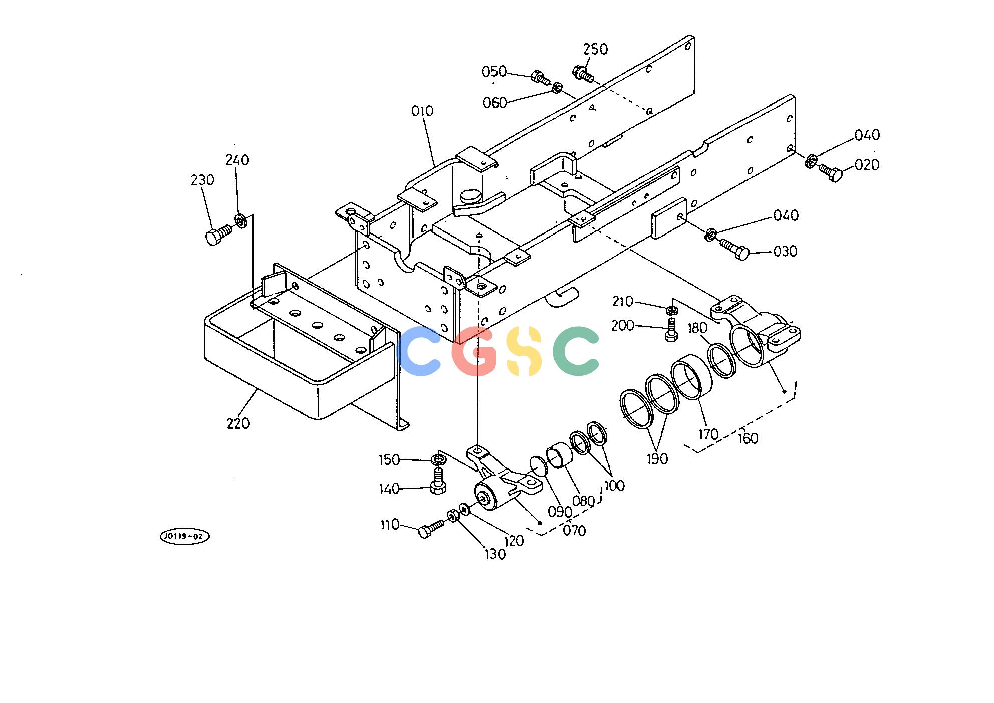 久保田零件查询T09000 FRONT AXLE FRAME FRONT AXLE AND FRONT WHEELEPC Kubota online