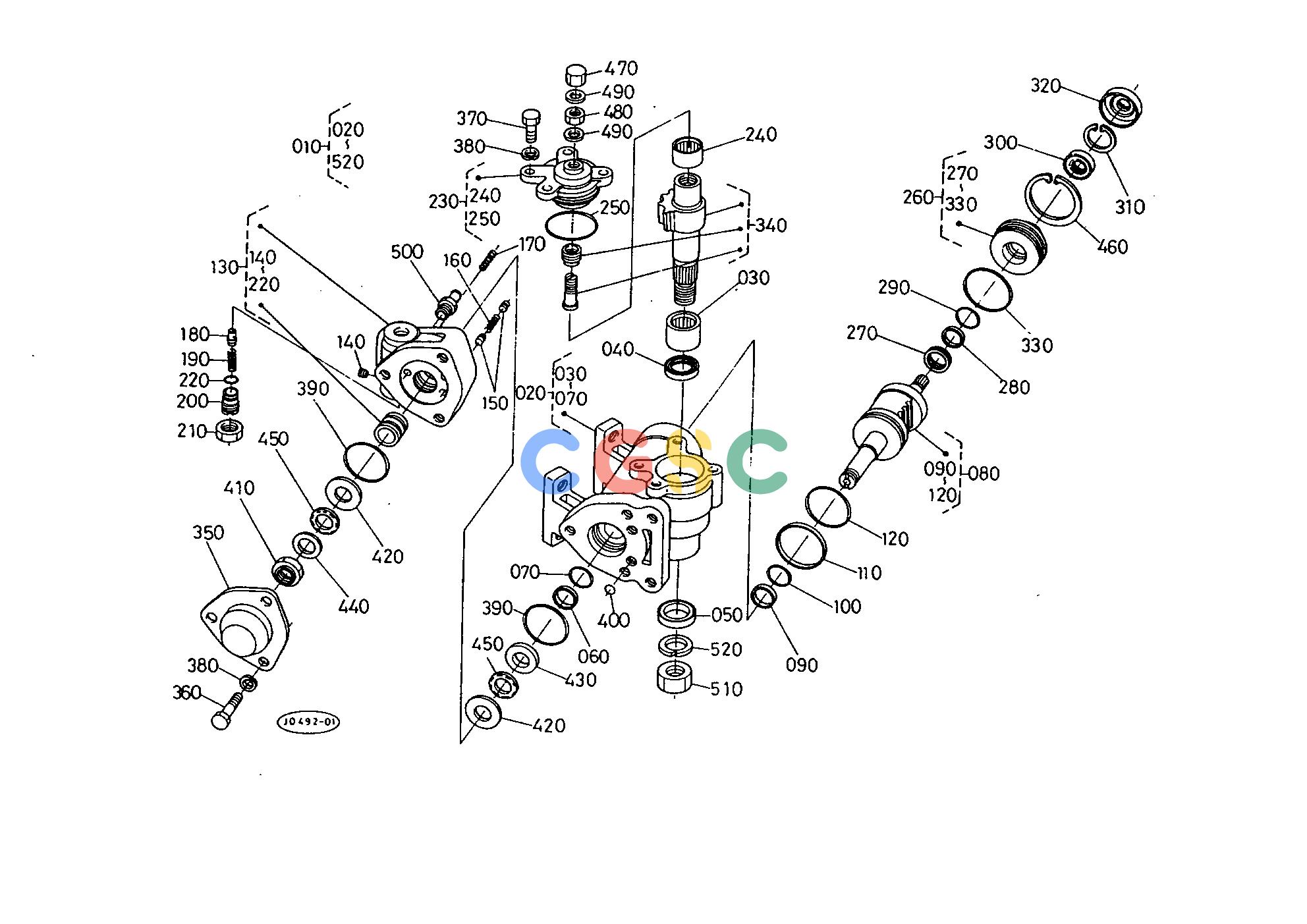 久保田零件查询T09402 STEERING(PS) [COMPONENT PARTS] STEERINGEPC Kubota online