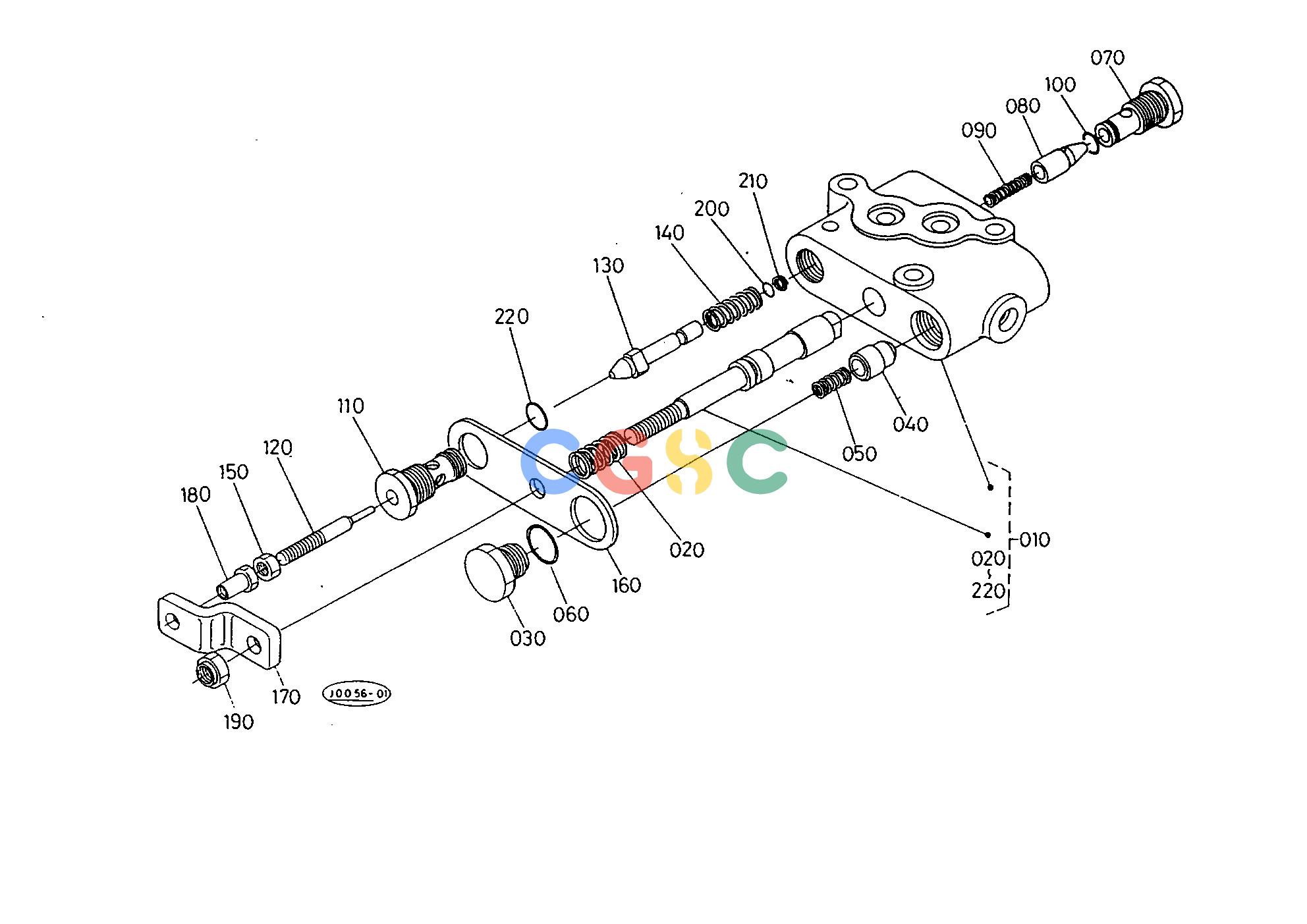 久保田零件查询T10501 CONTROL VALVE [COMPONENT PARTS] ## S.No.:L2250F;<=10109 L2250DT;<=50114 L2550F;<=10099 L2550DT;<=50106 HYDRAULIC SYSTEMEPC Kubota online