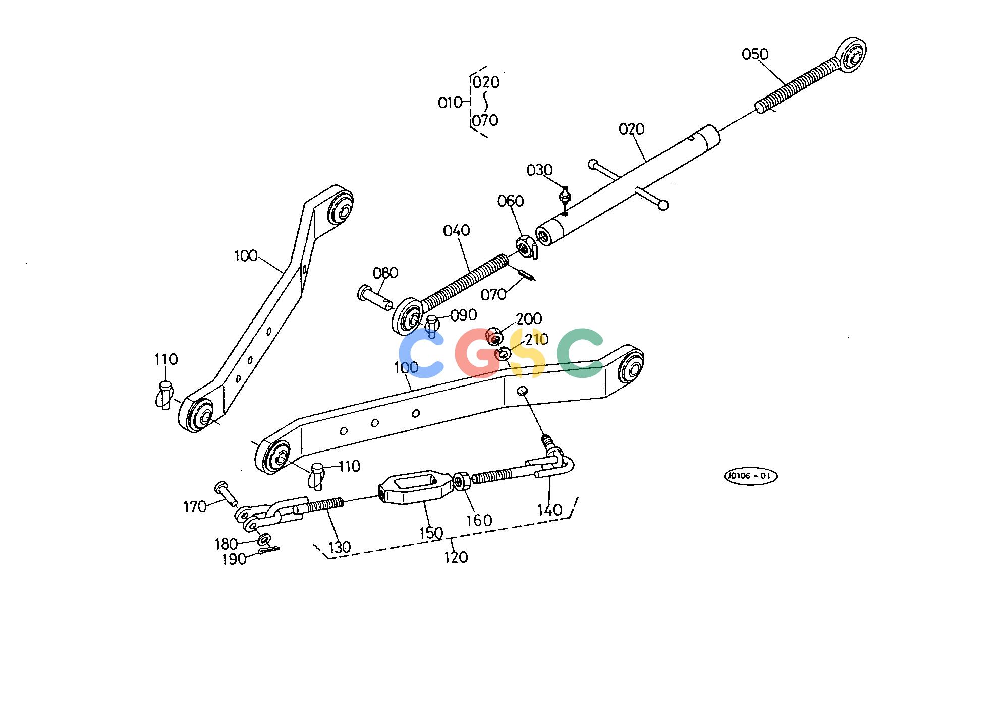 久保田零件查询T11600 3-POINT LINKAGE 1 HYDRAULIC SYSTEMEPC Kubota online