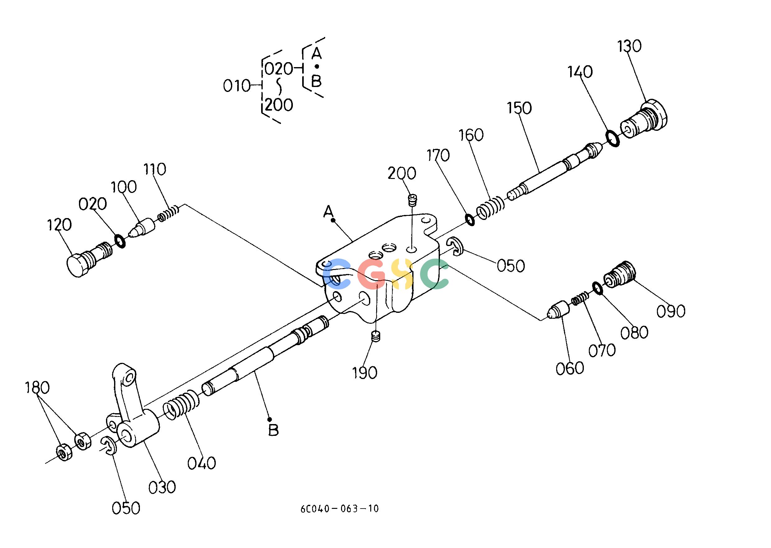 久保田零件查询J41001 CONTROL VALVE [COMPONENT PARTS] ## S.No.<=50004 HYDRAULIC SYSTEMEPC Kubota online