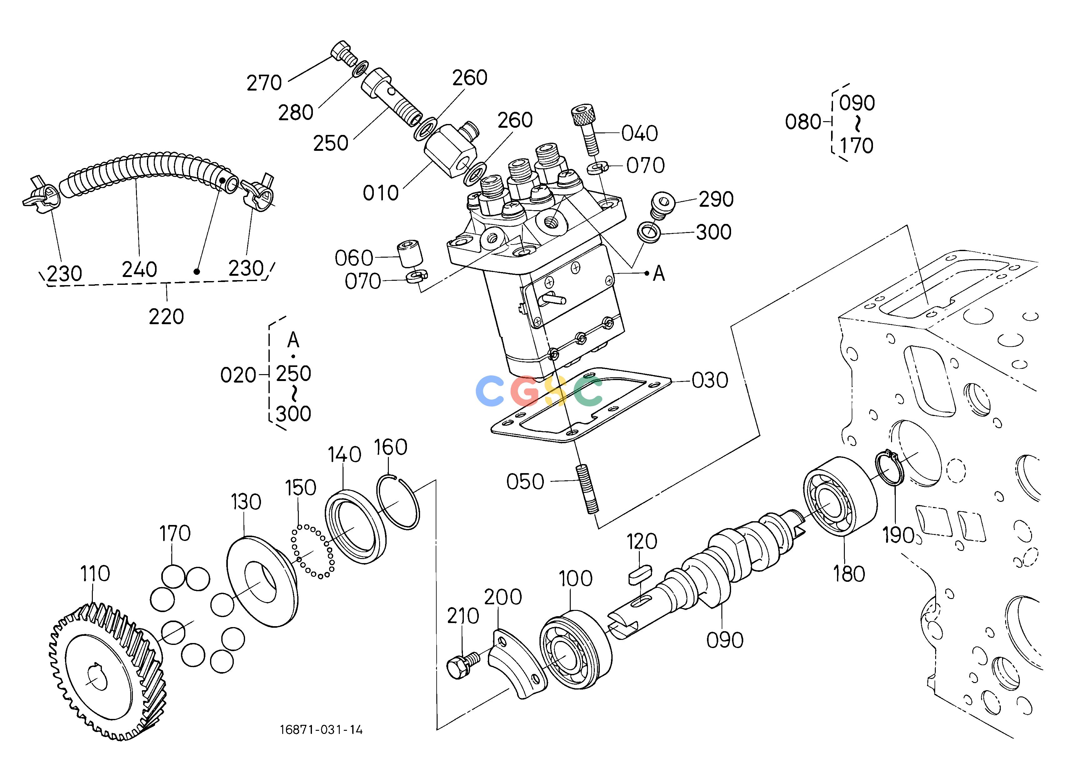 久保田零件查询T01900 INJECTION PUMP ENGINEEPC Kubota online